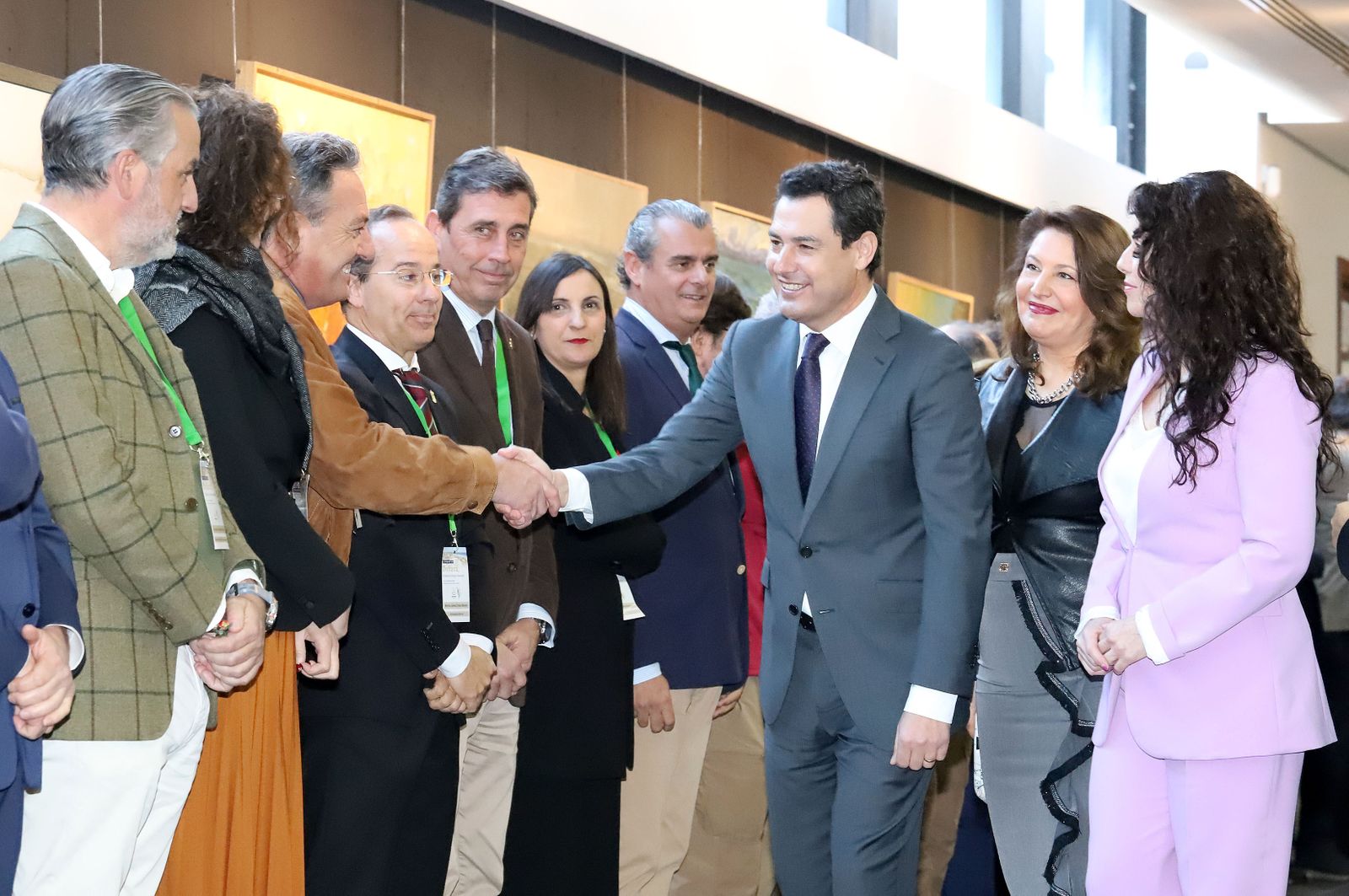 Imágenes de los Reyes Don Felipe y Doña Letizia en el congreso del 50 aniversario de Doñana