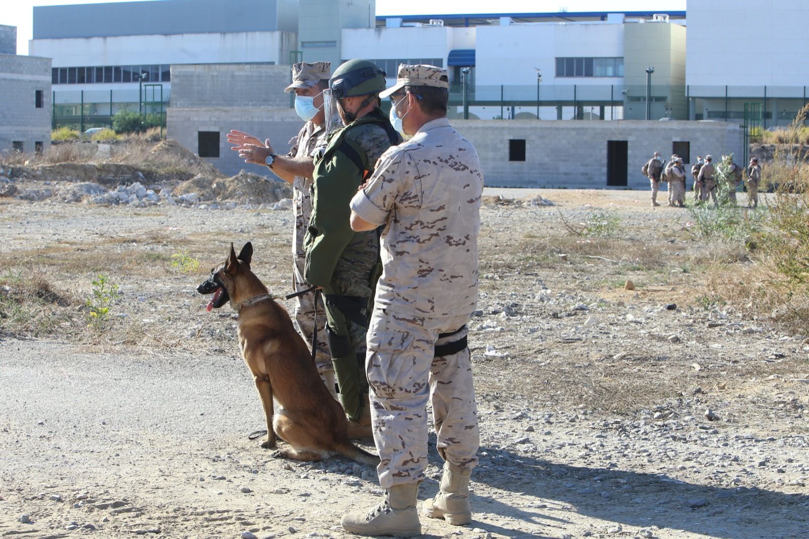 Ejercicio de Adiestramiento 2021 de Unidades Caninas en el TEAR.