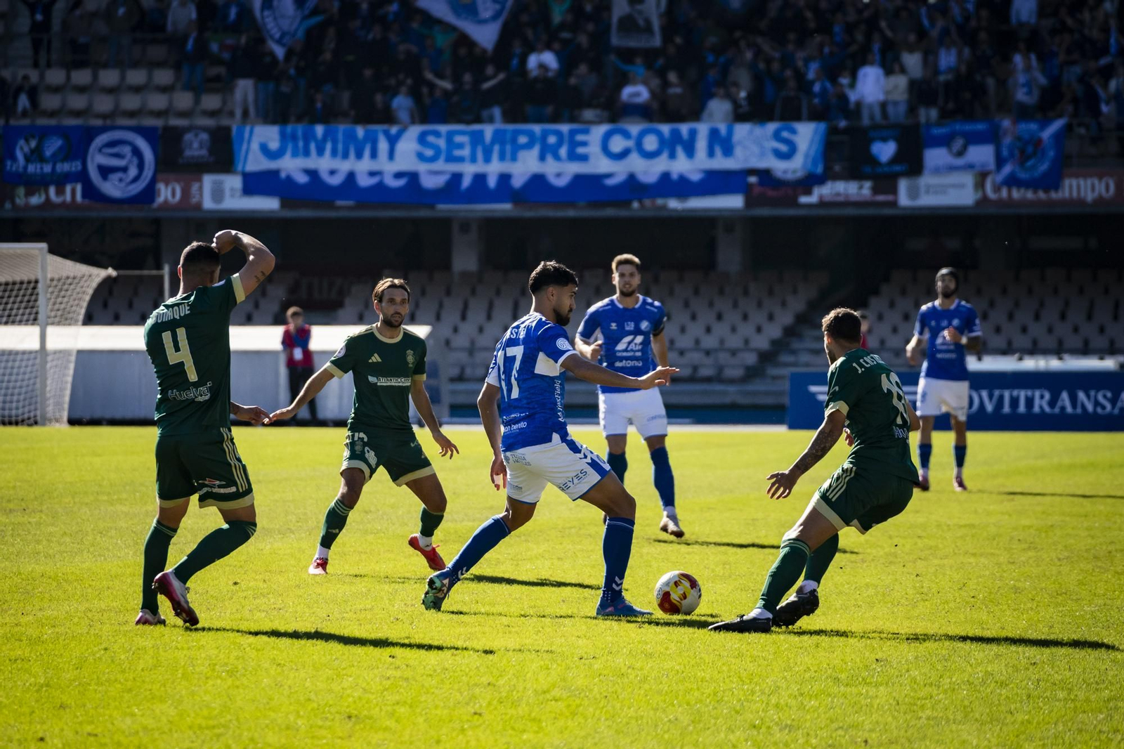 Las mejores imágenes del Xerez DFC-Recreativo de Huelva en Chapín
