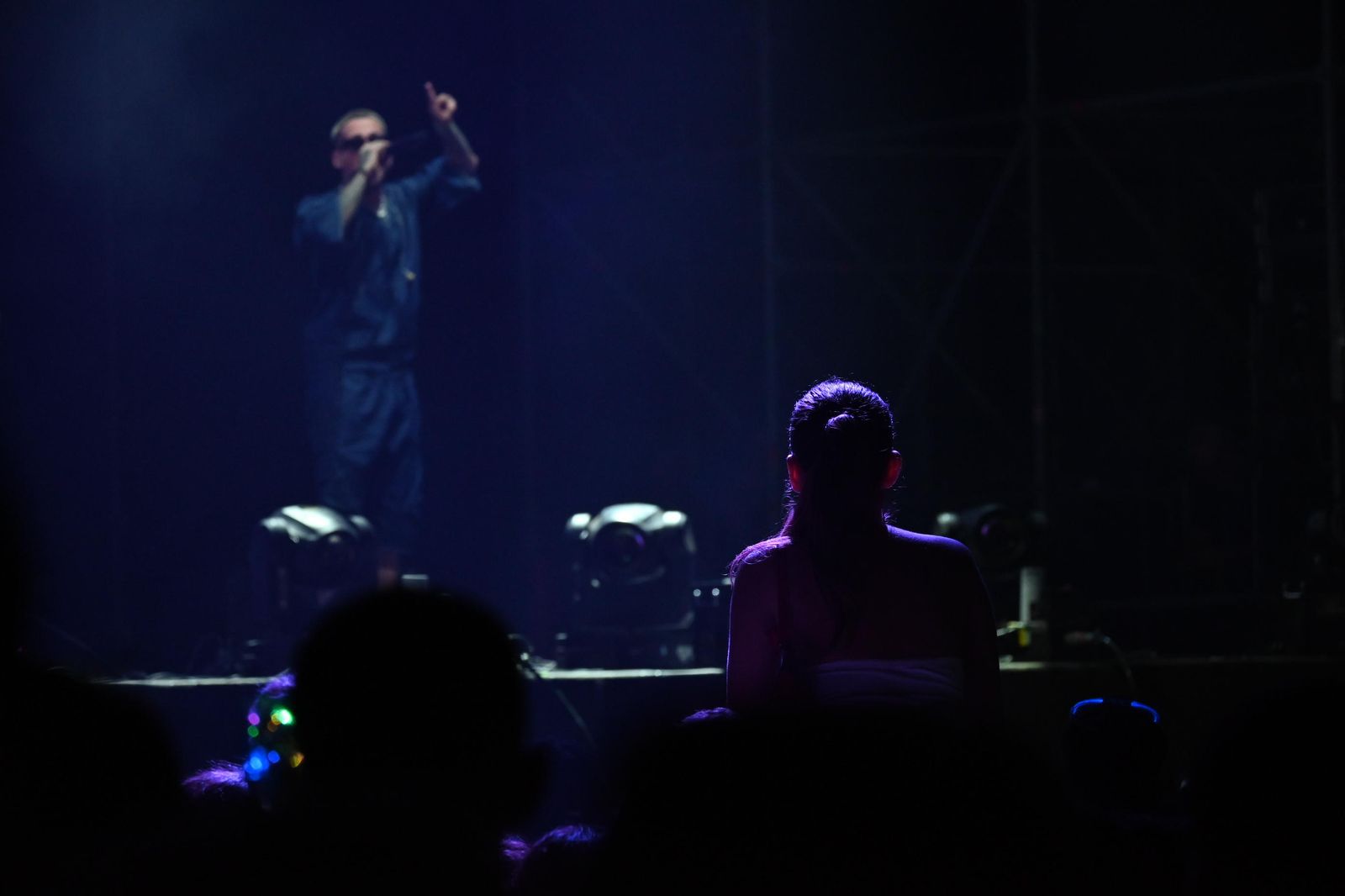 Las imágenes del concierto de Maikel Delacalle en las Fiestas Colombinas de Huelva