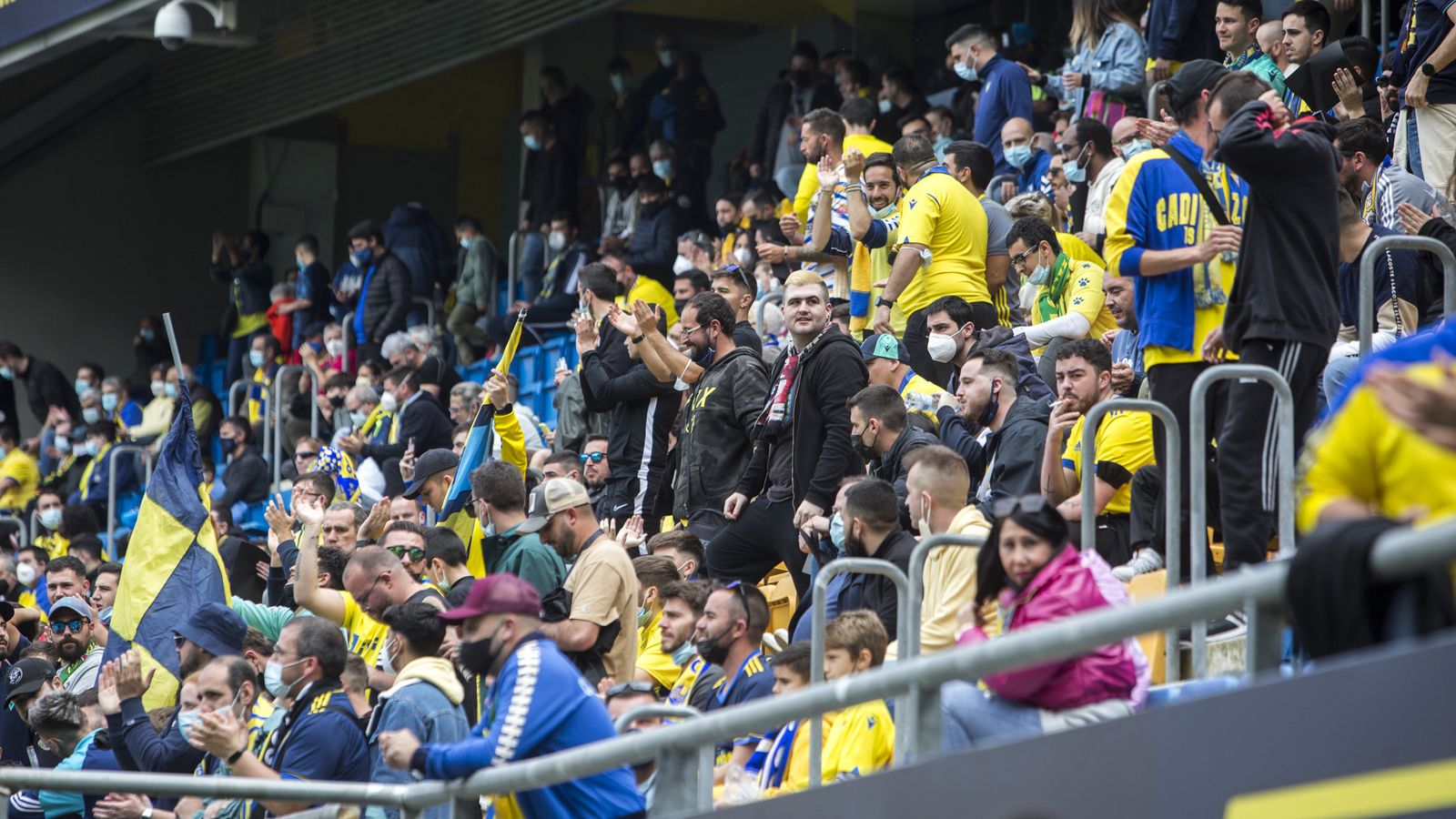 Las imágenes del partido entre el Cádiz y el Celta