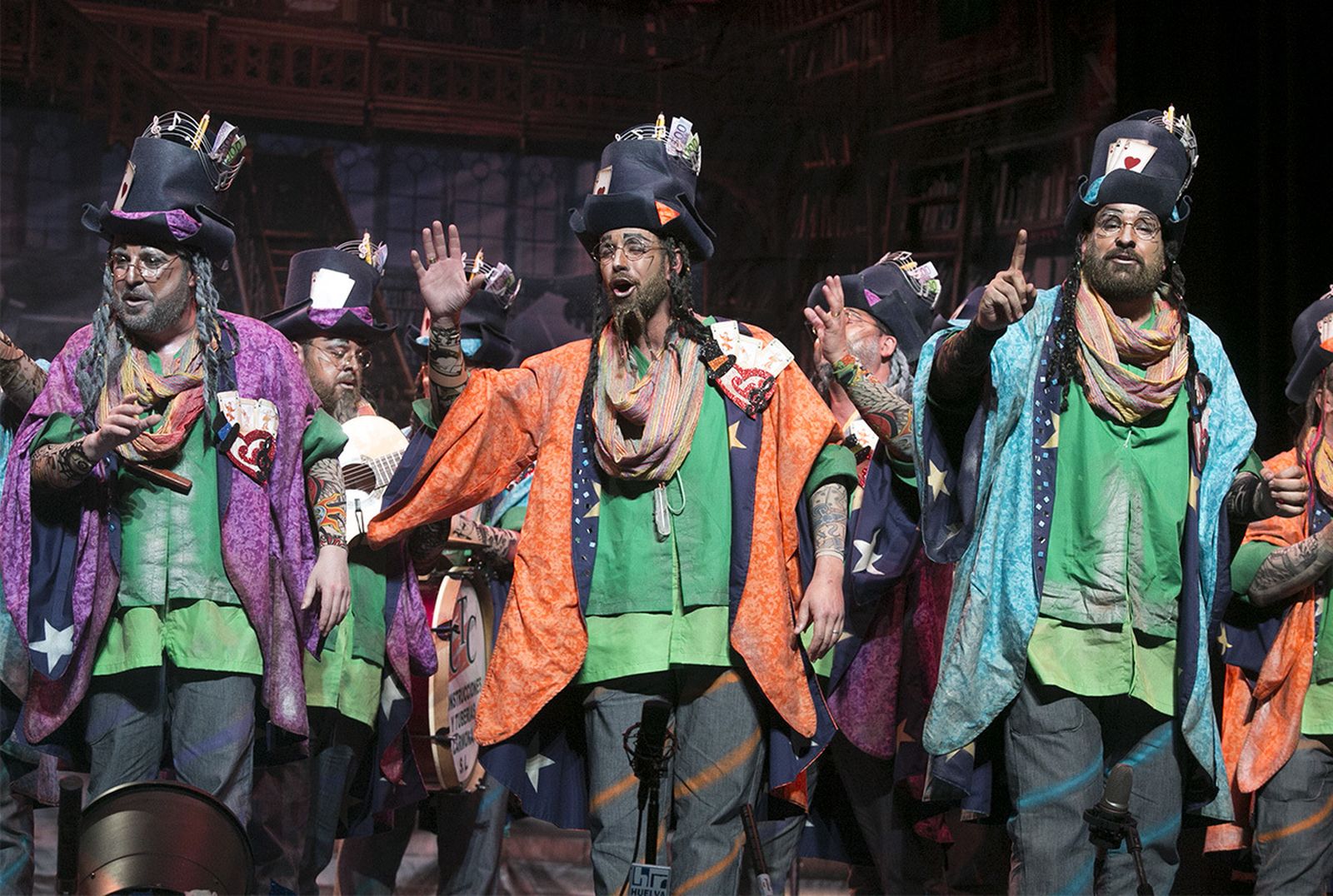 Imagen de la tercera semifinal del Carnaval Colombino