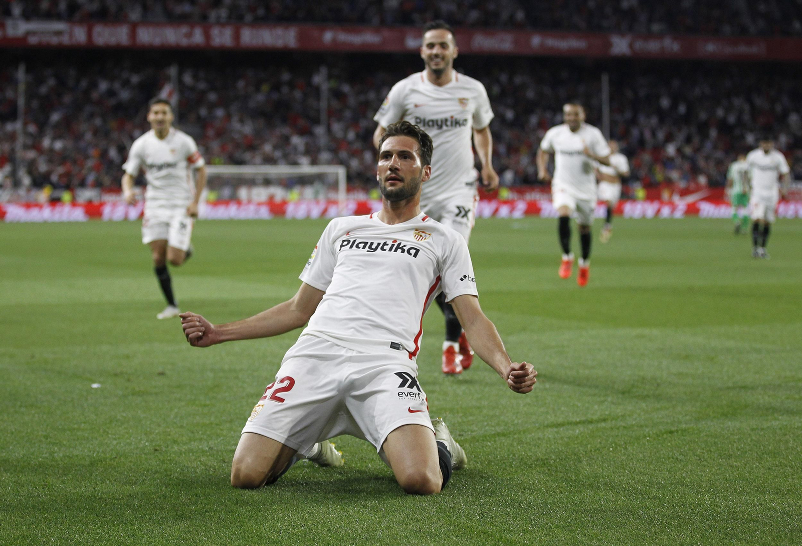 Las imágenes del derbi Sevilla-Betis