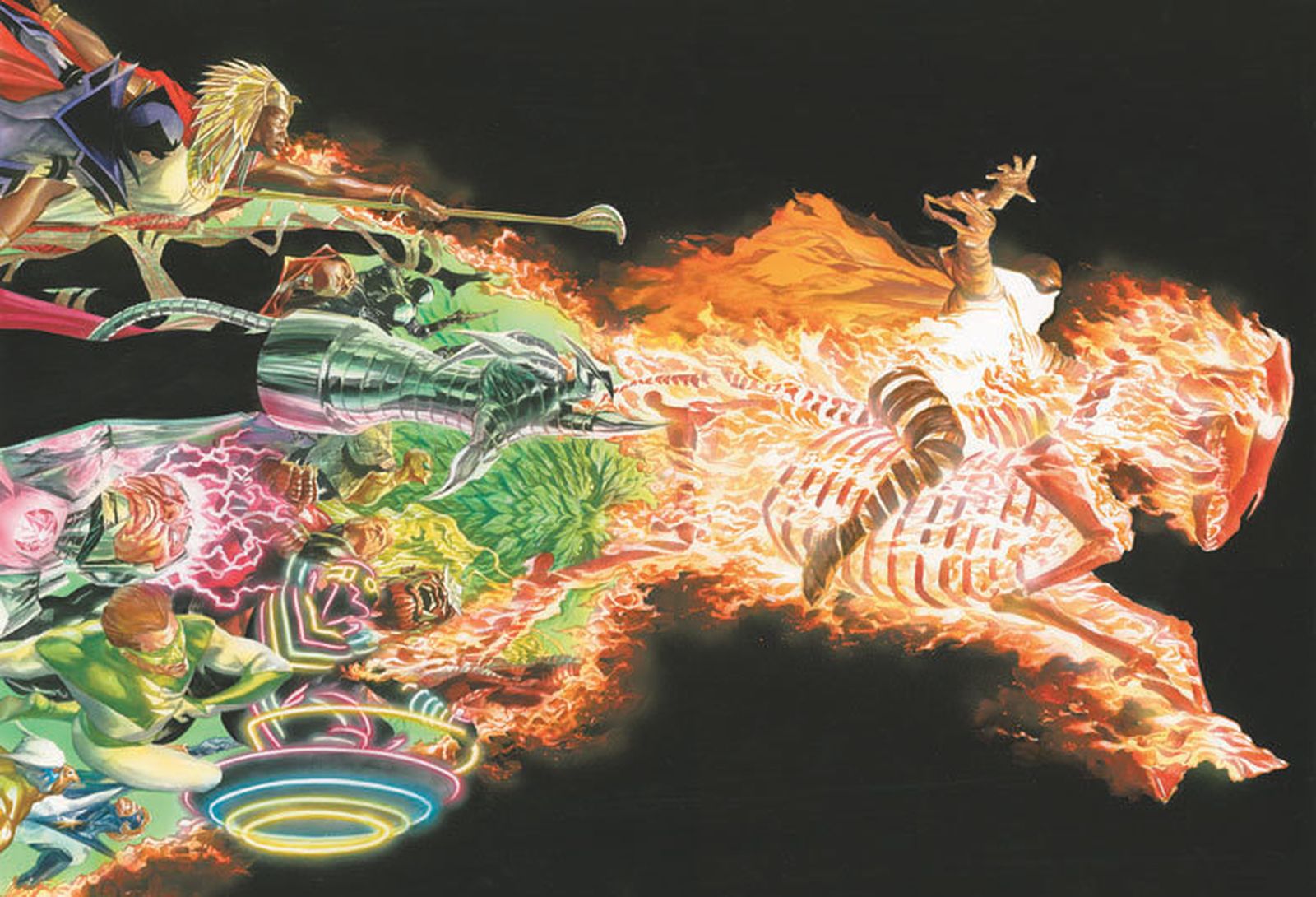 Una imagen de 'Astro City'.