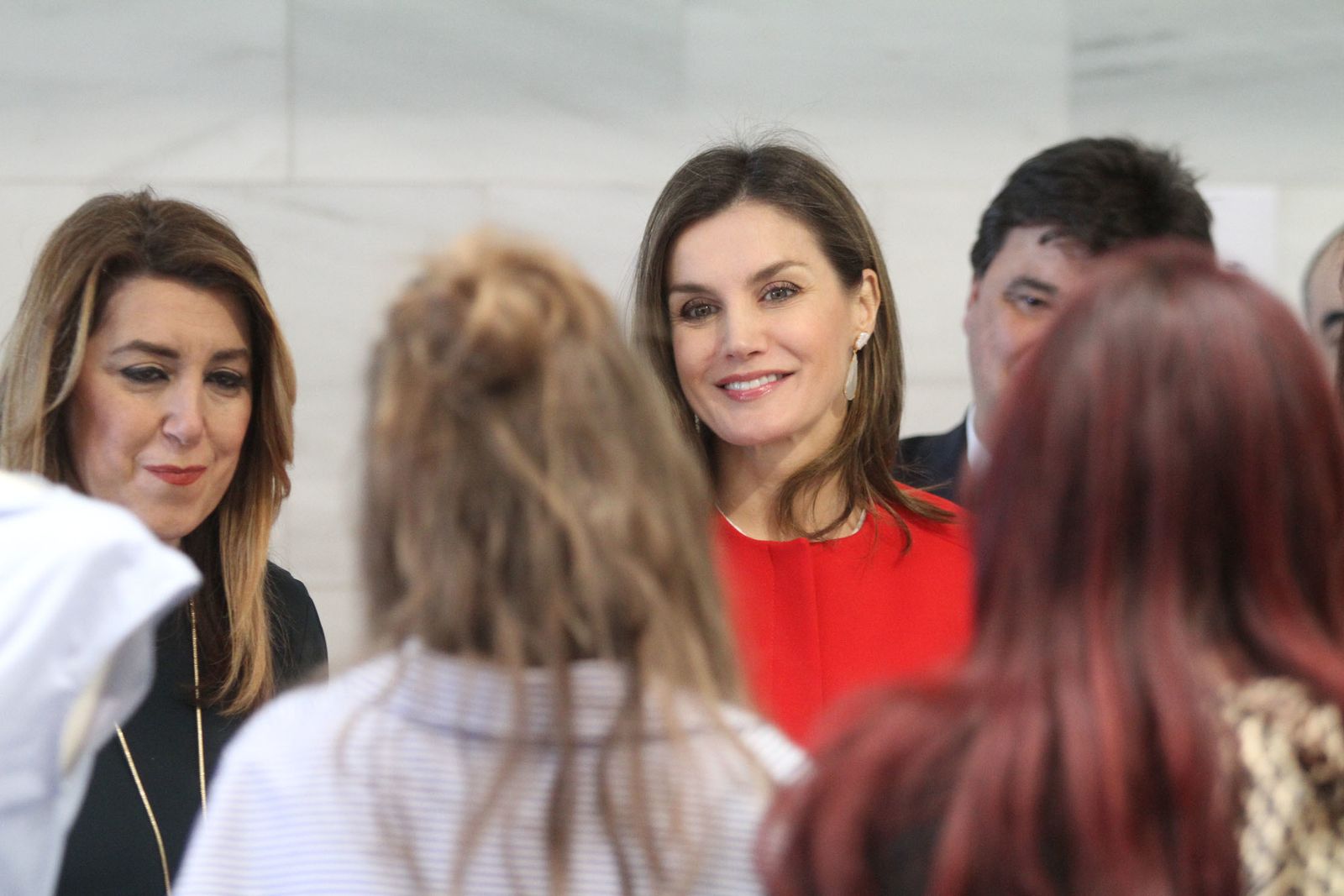 Imágenes de la visita de la reina Letizia a Huelva