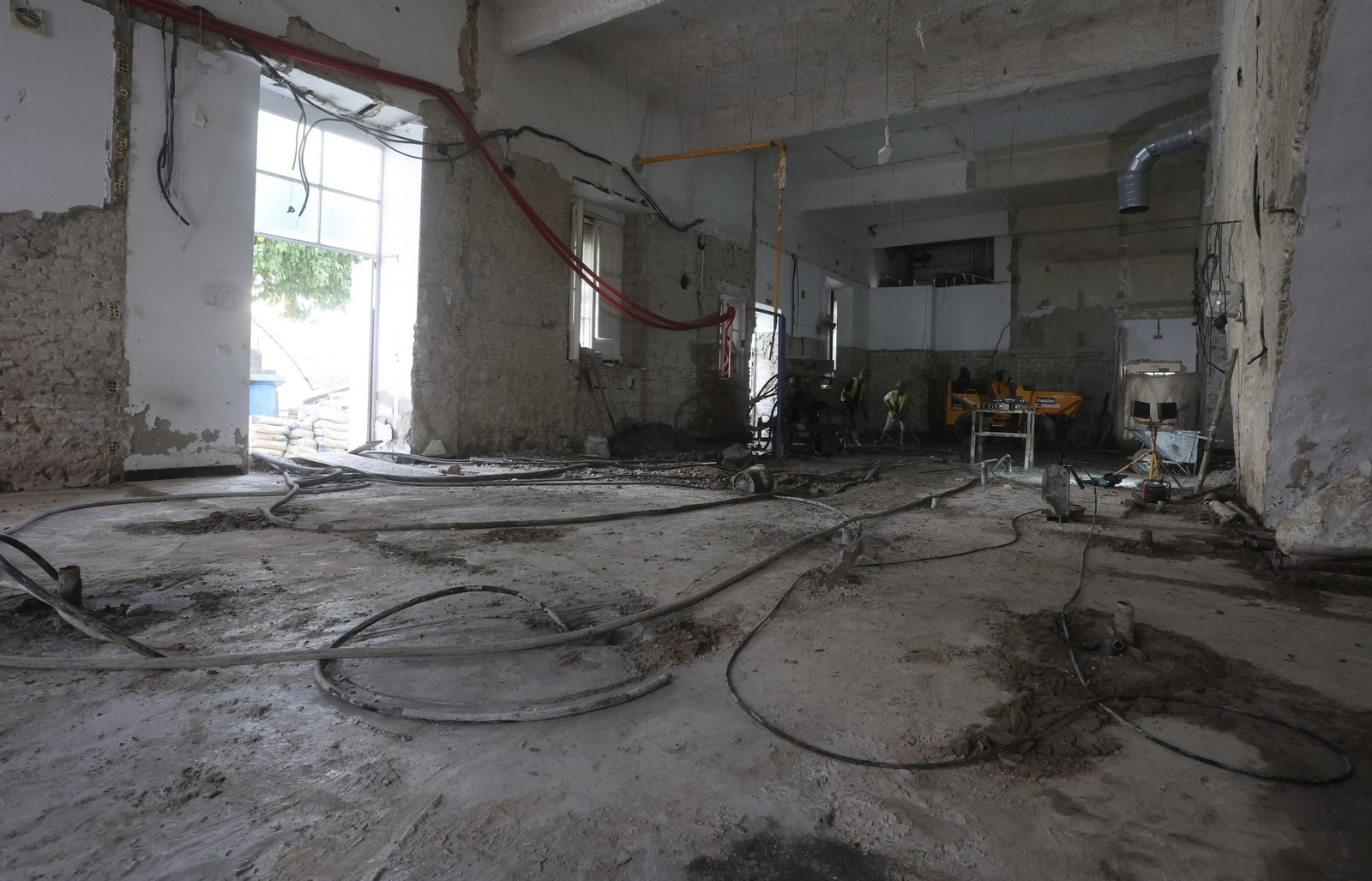 Obras en la Iglesia de La Caridad