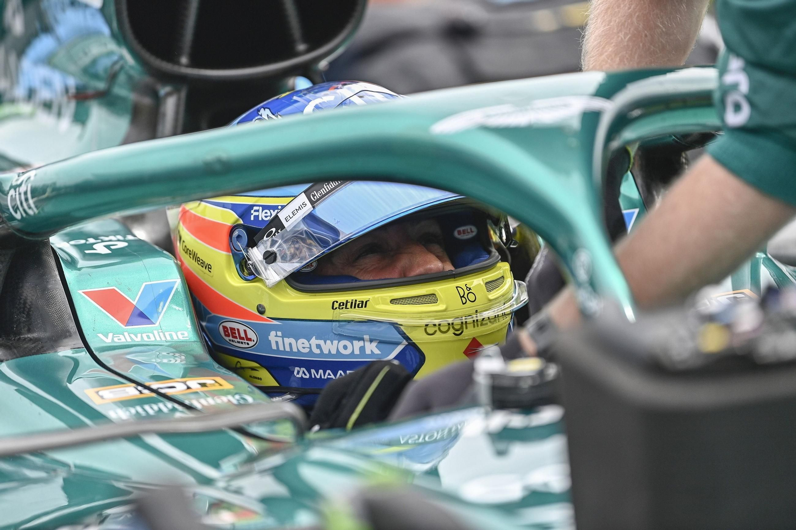 Las fotos de Fernando Alonso y del Gran Premio de Hungría