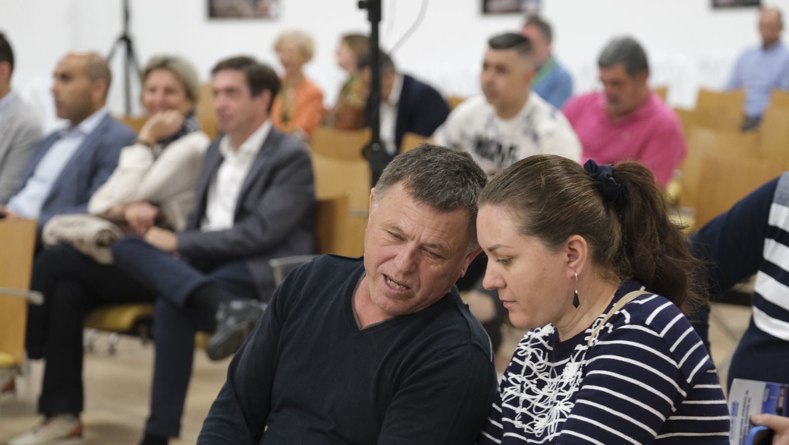 Imágenes de las jornadas de la CUCN sobre el agua en la Expolevante de Níjar.