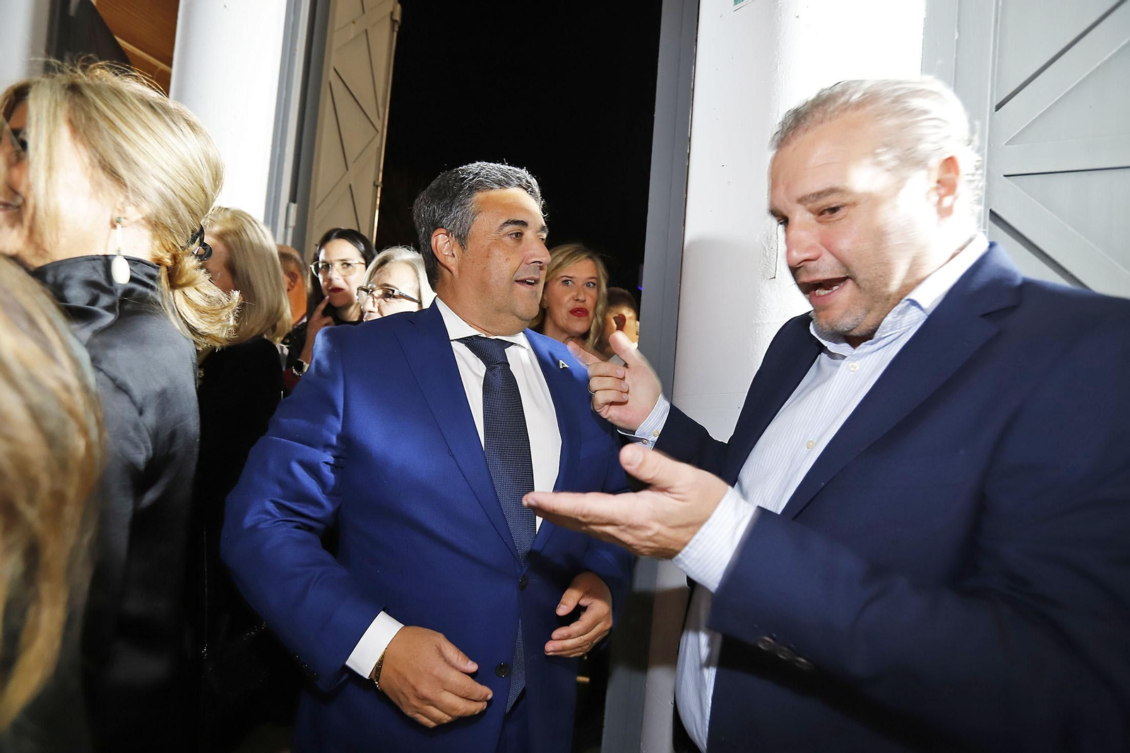 Imágenes de la recepción a los invitados a la gala del 40 aniversario de Huelva Información