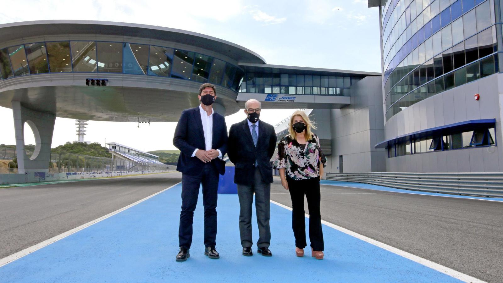 Presentación del G.P. de España en el Circuito de Jerez - Ángel Nieto