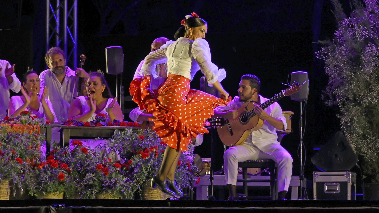 Fiesta de la Bulería Joven con Fernando Jiménez en 'Santiago, Alfa y Compás'