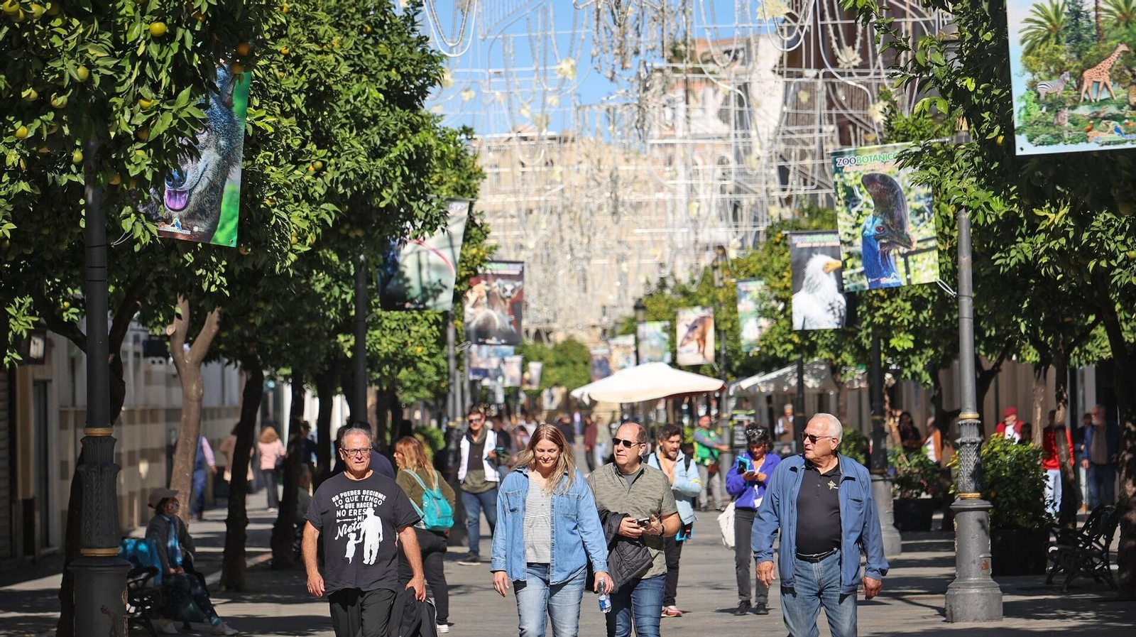 Calle Larga, de Jerez.