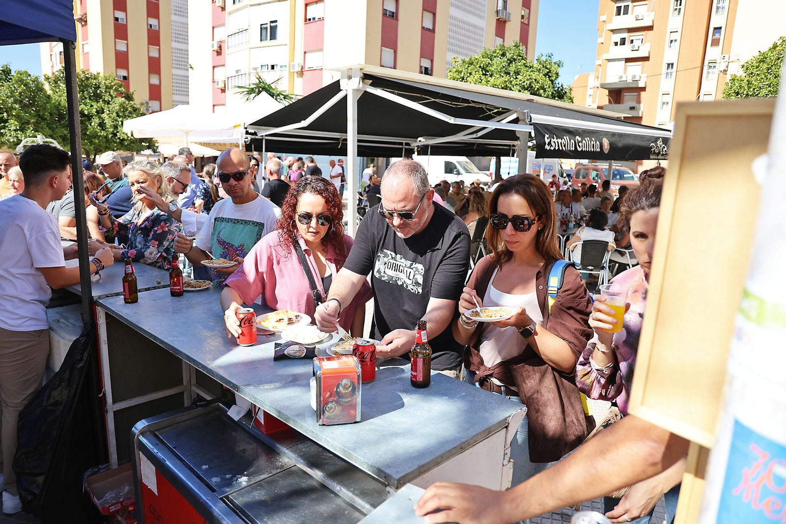 Imágenes de la Feria de las Migas y el Mosto en el Parque de La Luz de Huelva