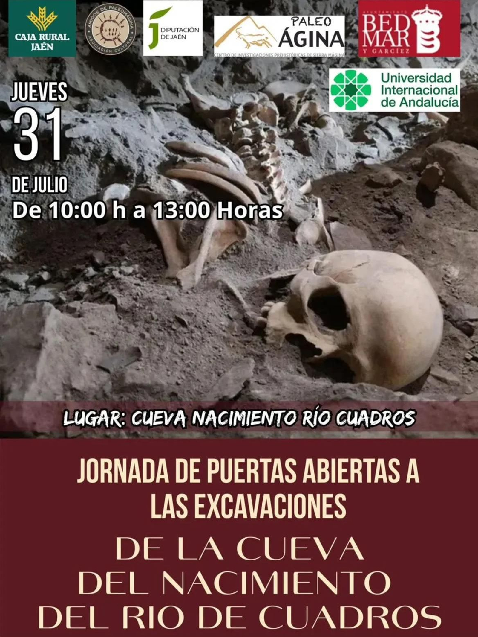 Este jueves tienes la oportunidad de visitar las excavaciones arqueológicas de Bedmar in situ. Este jueves tienes la oportunidad de visitar las excavaciones arqueológicas de Bedmar in situ.