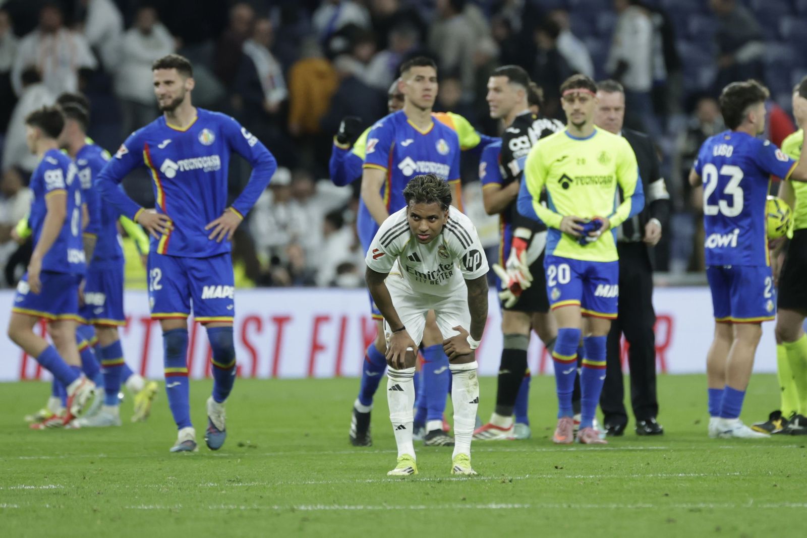Las fotos de la derrota del Real Madrid contra el Getafe