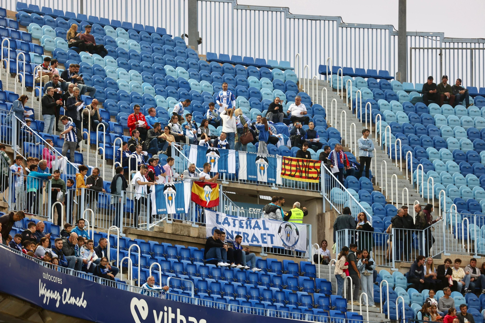 El Málaga CF-Alcoyano, en fotos