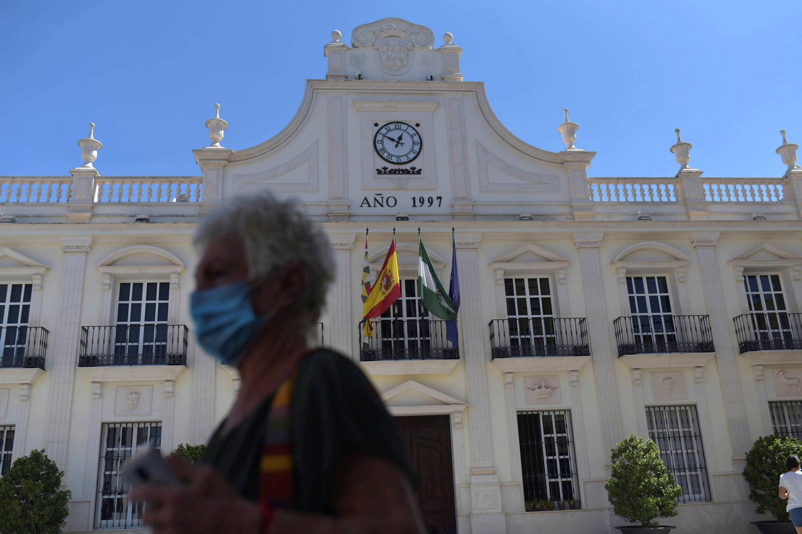 Fachada del Ayuntamiento de Cabra.