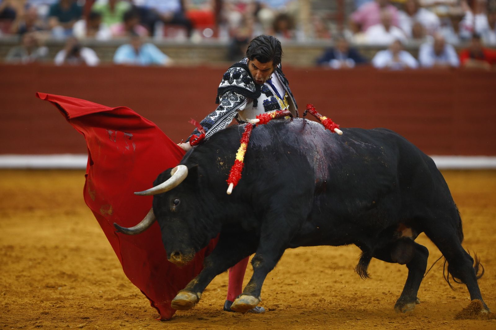 La corrida mixta de Diego Ventura, Morante de la Puebla y Pablo Aguado en Córdoba, en imágenes