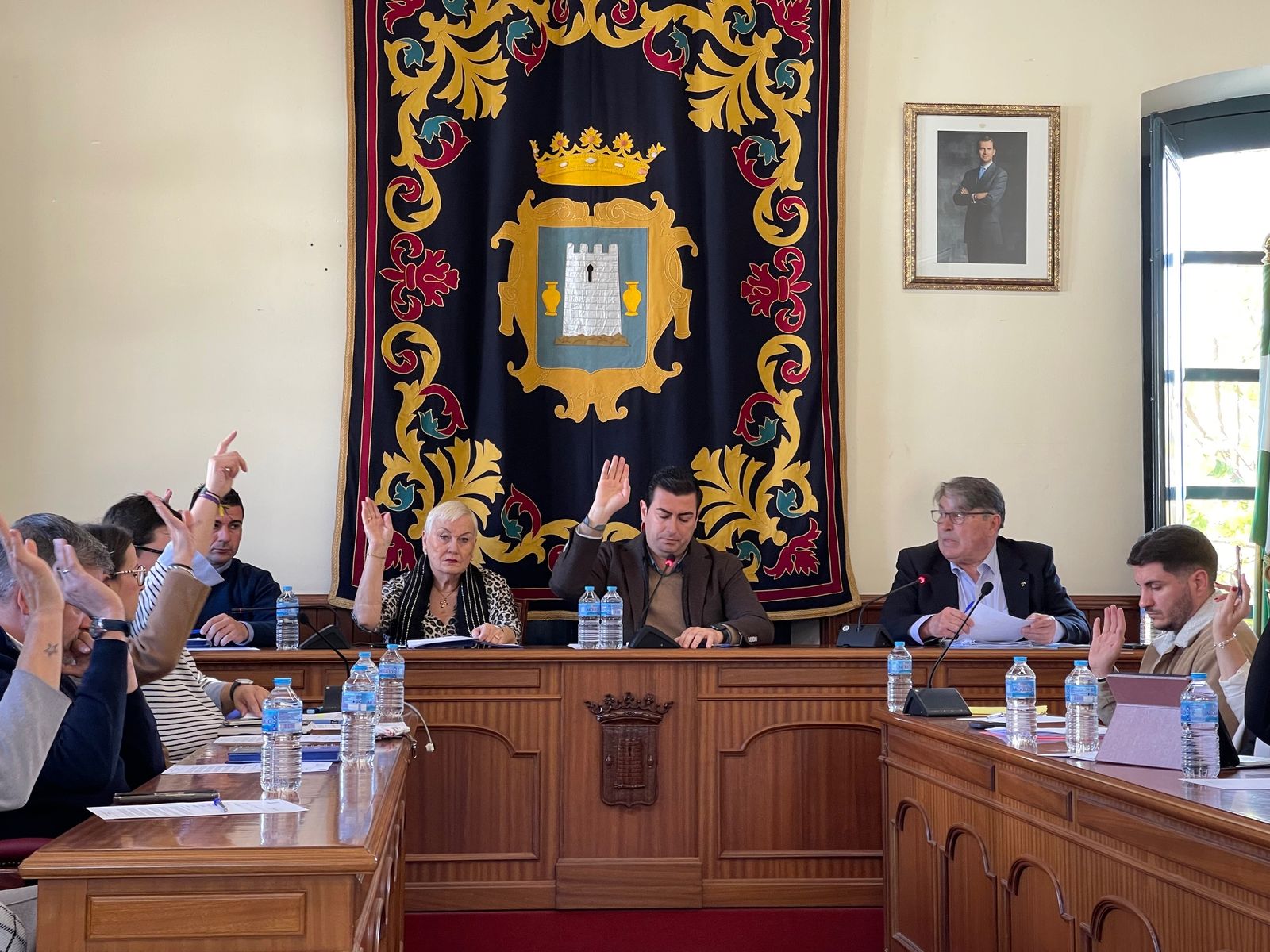 Pleno de Nijar del pasado mes de enero