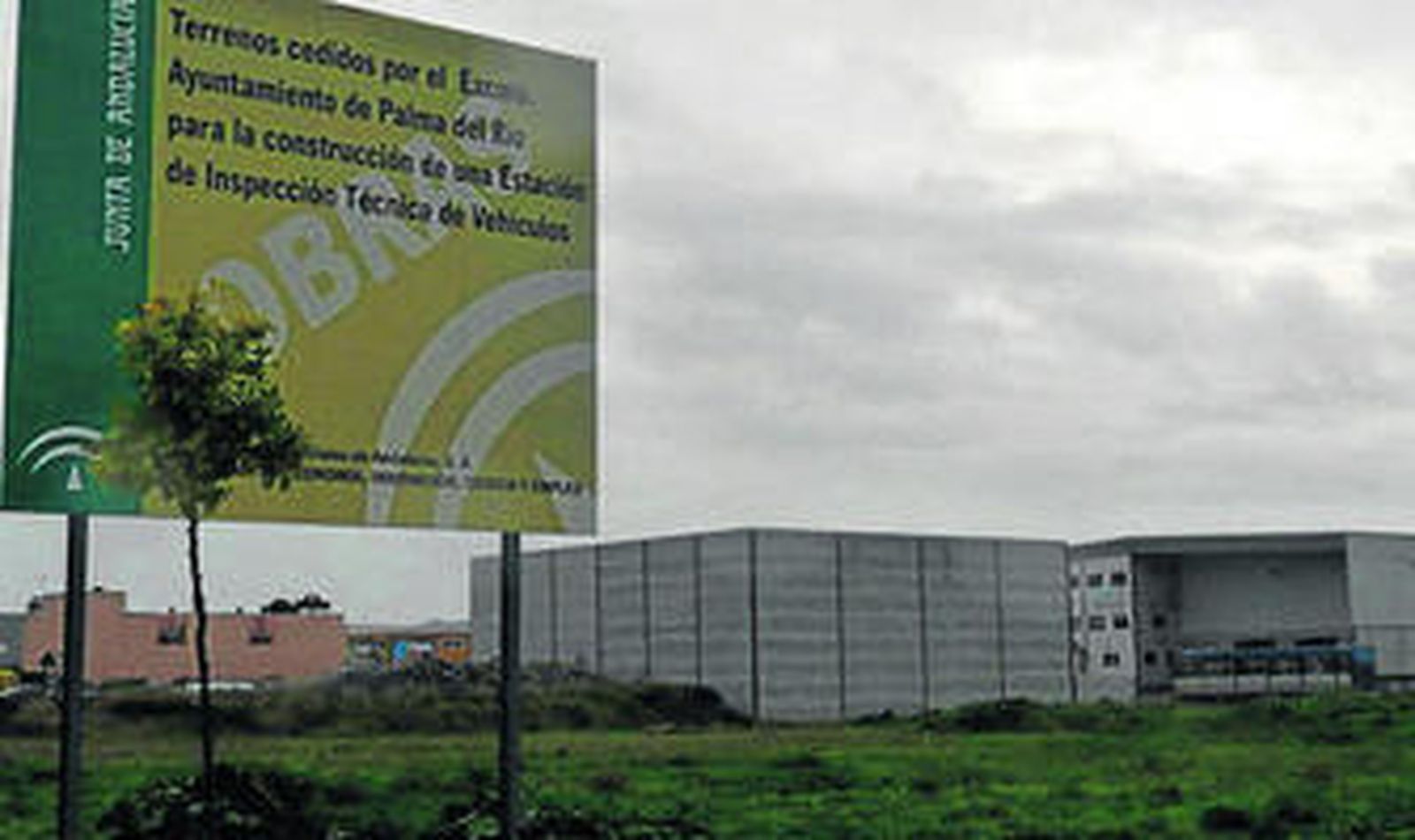 Terrenos en los que se levantará la nueva ITV de Palma del Río.