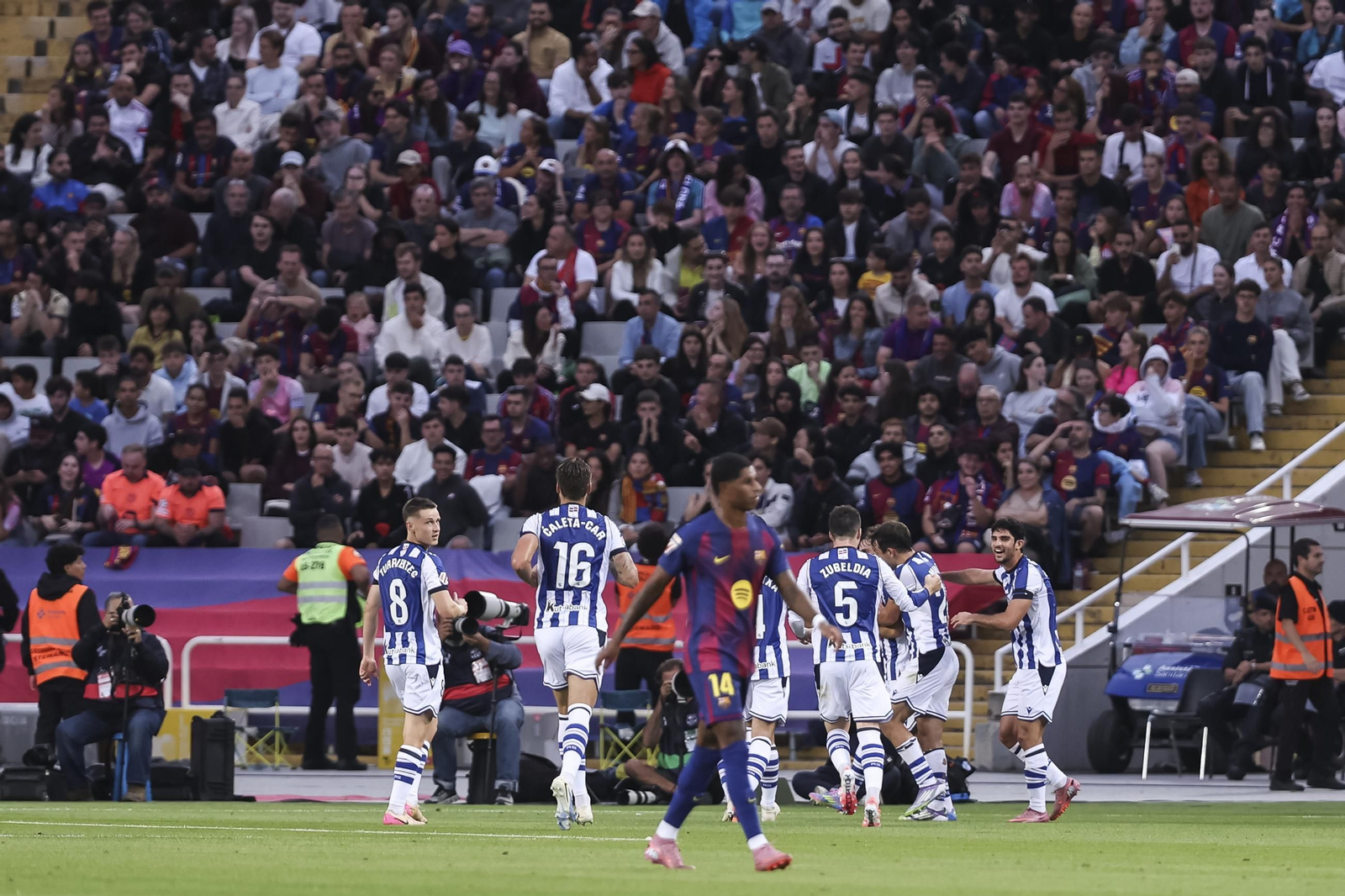 Las imágenes del Barcelona-Real Sociedad