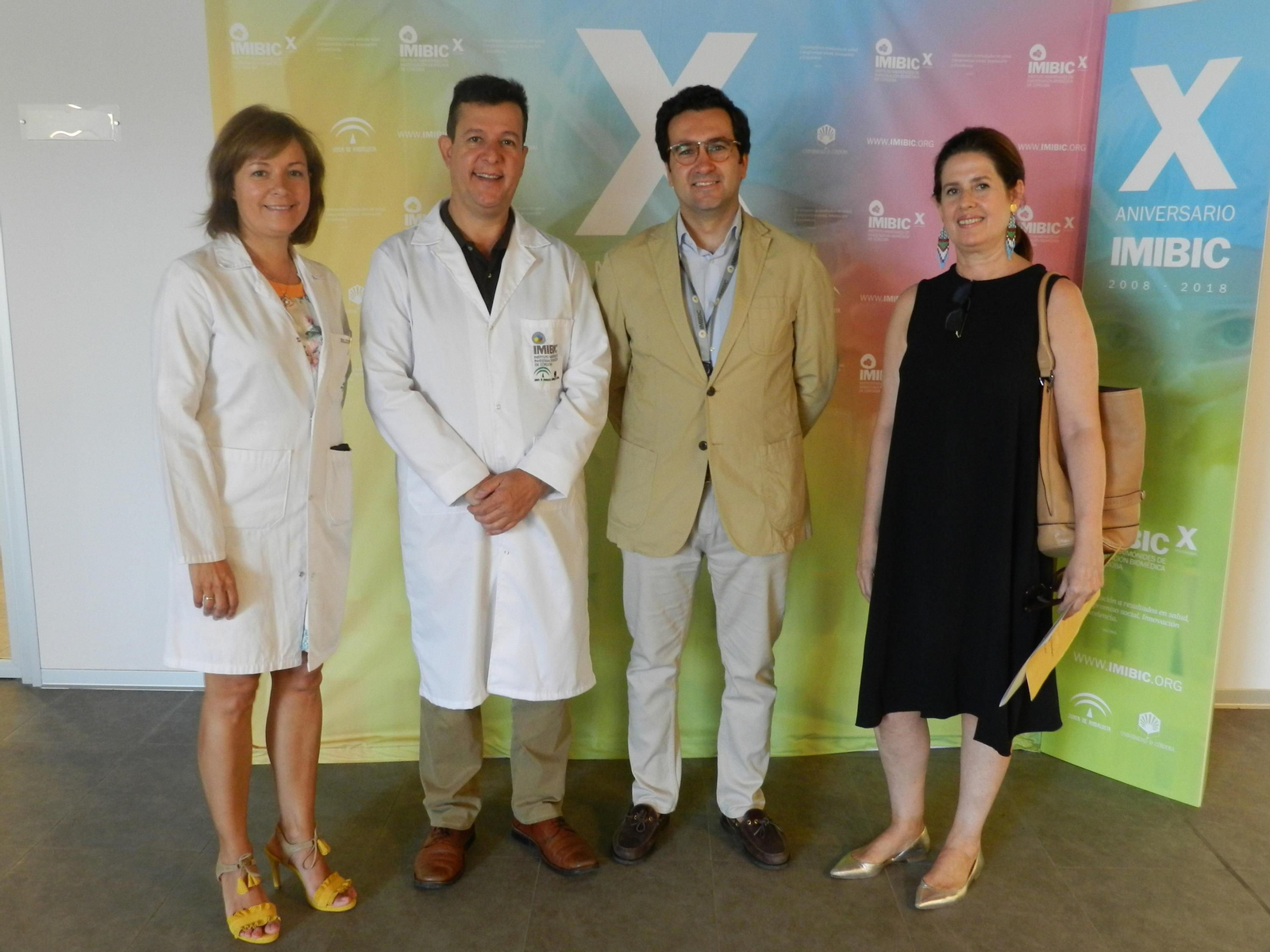 Granados, segundo por la derecha, nuevo gerente del Imibic.