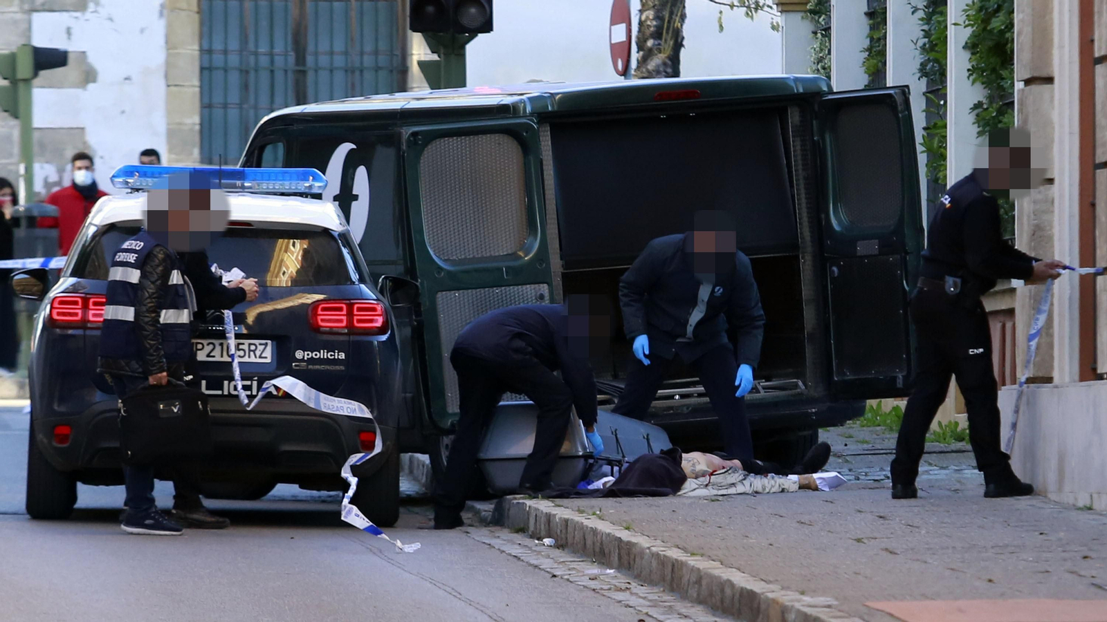 Imágenes del apuñalamiento en Jerez