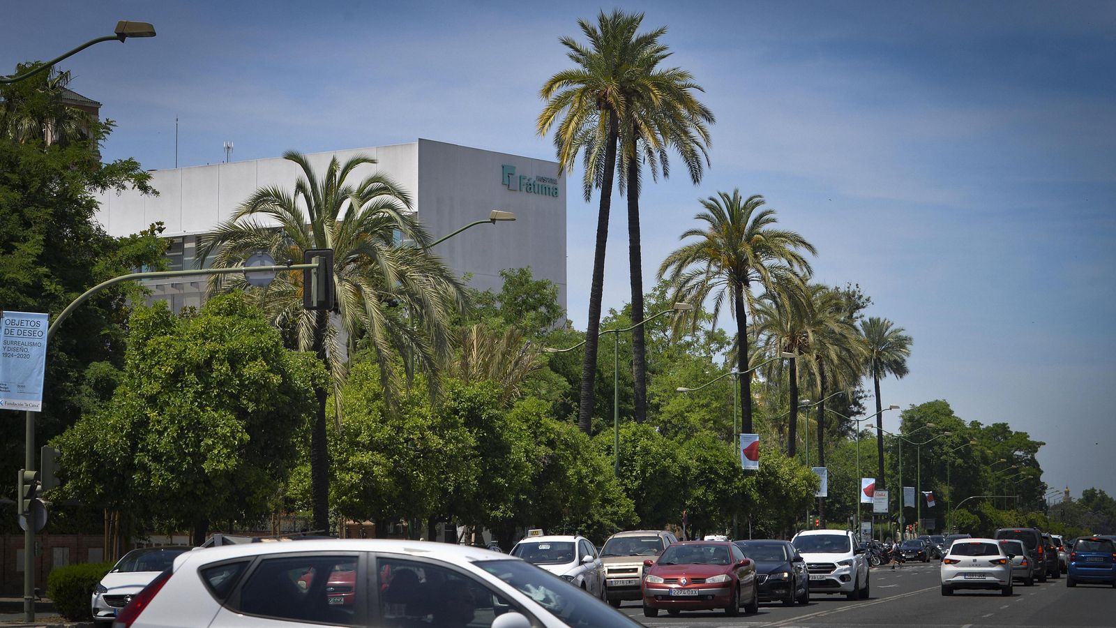 El nuevo edificio de la Clínica de Fátima.