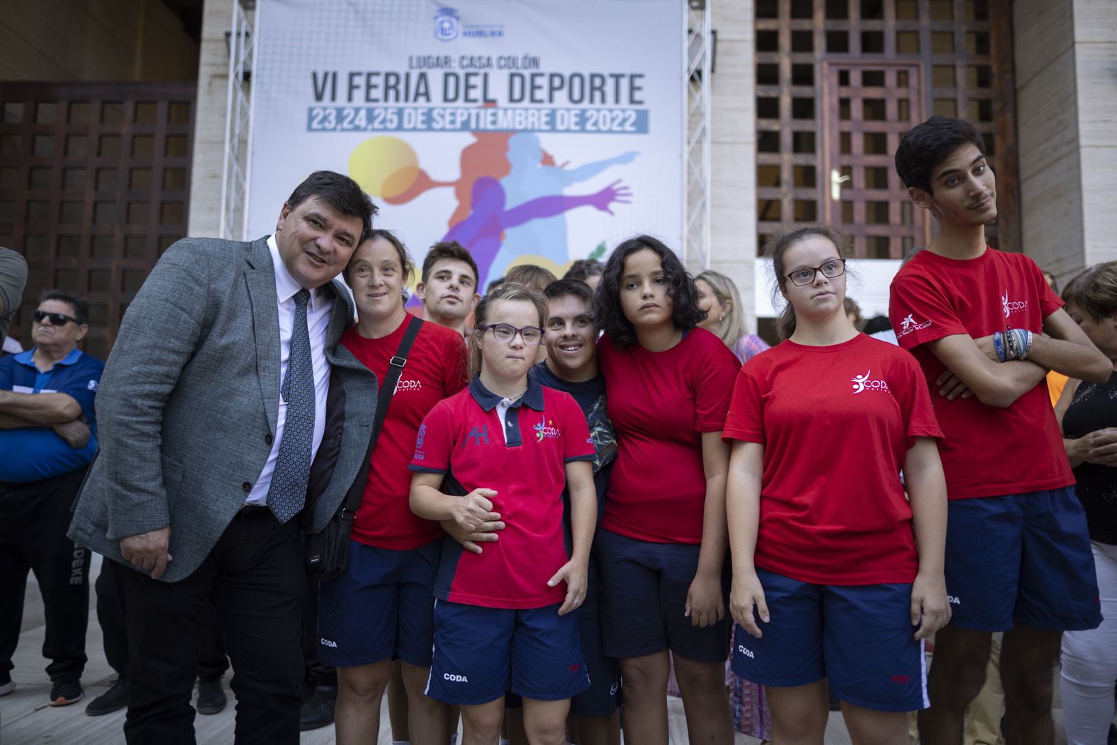 Imágenes de la inauguración de la VI Feria del Deporte de Huelva