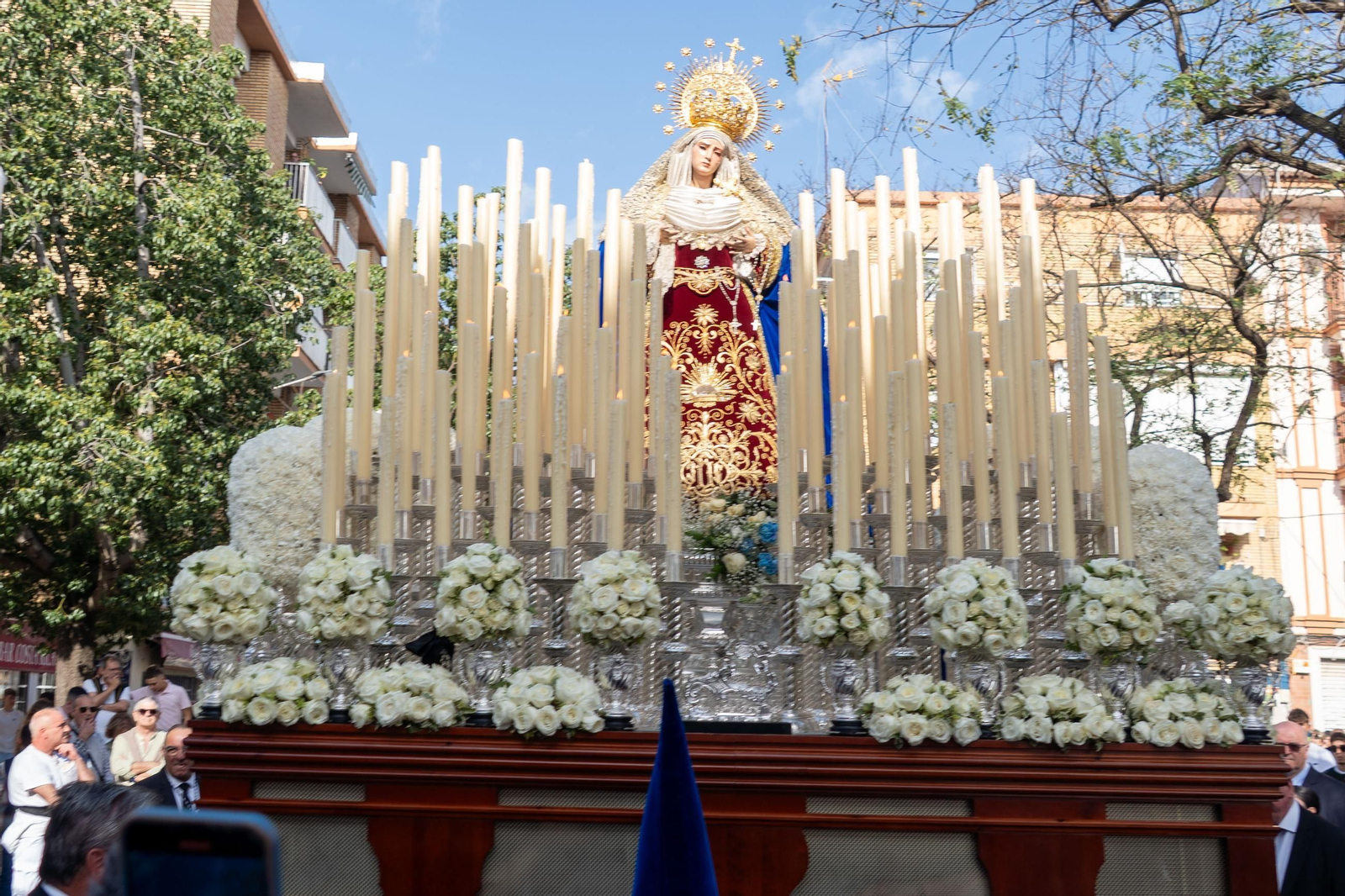 Imágenes de la procesión de la Virgen del Prado