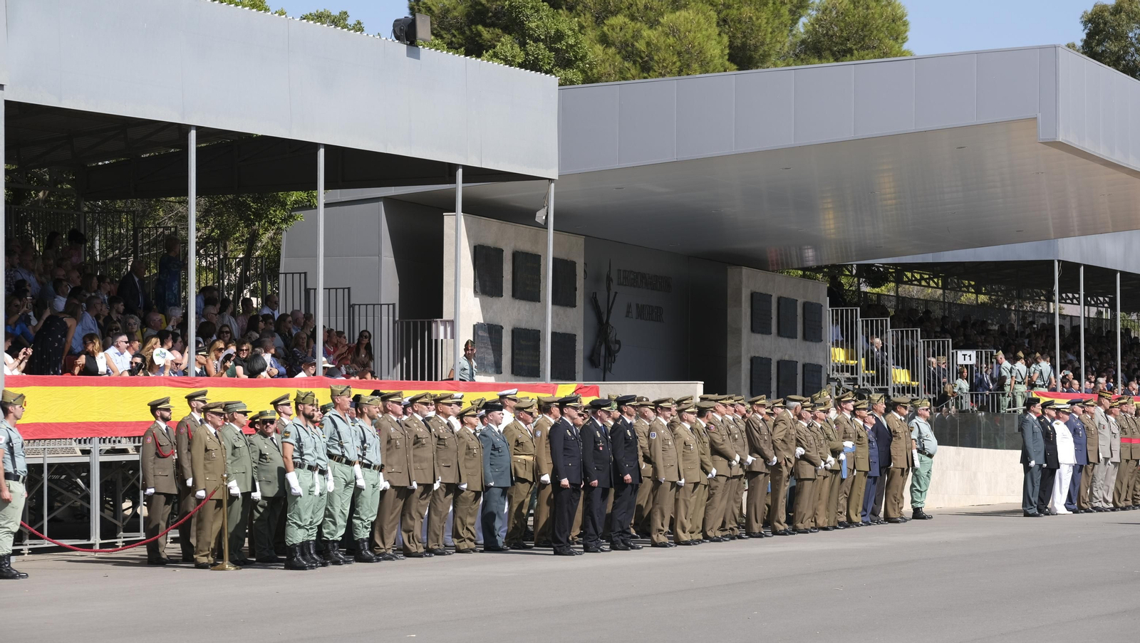 Imágenes del 102 aniversario de La Legión en Almería