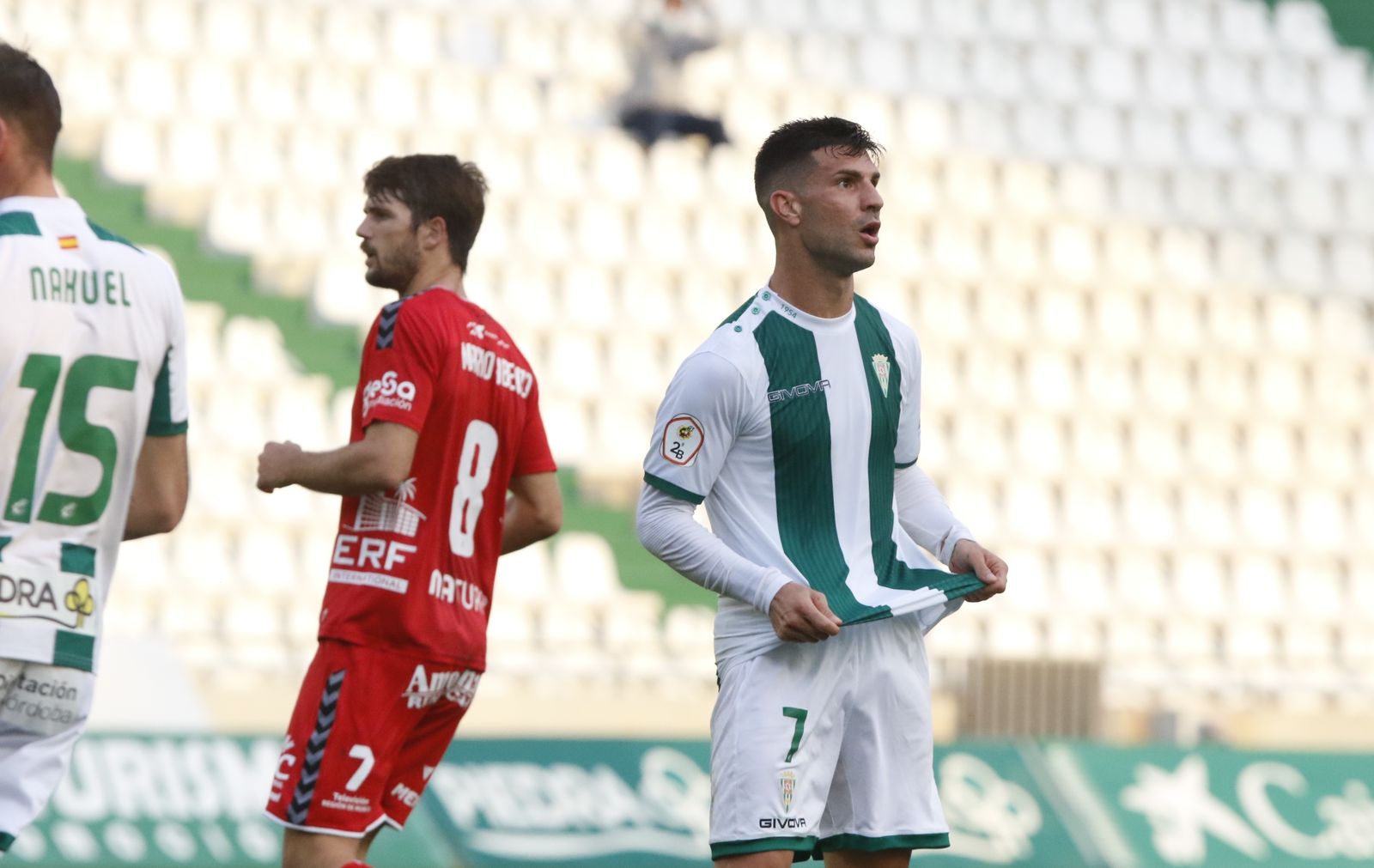 Las fotografías del empate entre el Córdoba CF y el Real Murcia