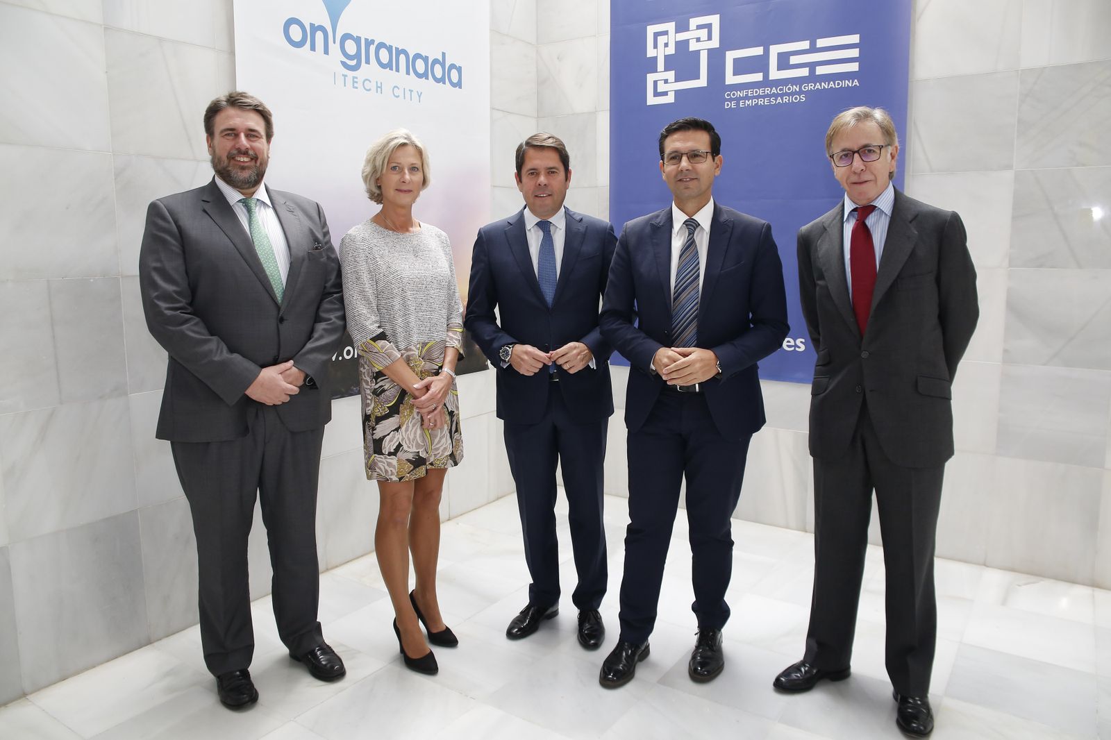 El jefe de la oficina española del BEI, la economista senior de la Representación de la CE en España y el director de Negocios del ICO impartieron el seminario.