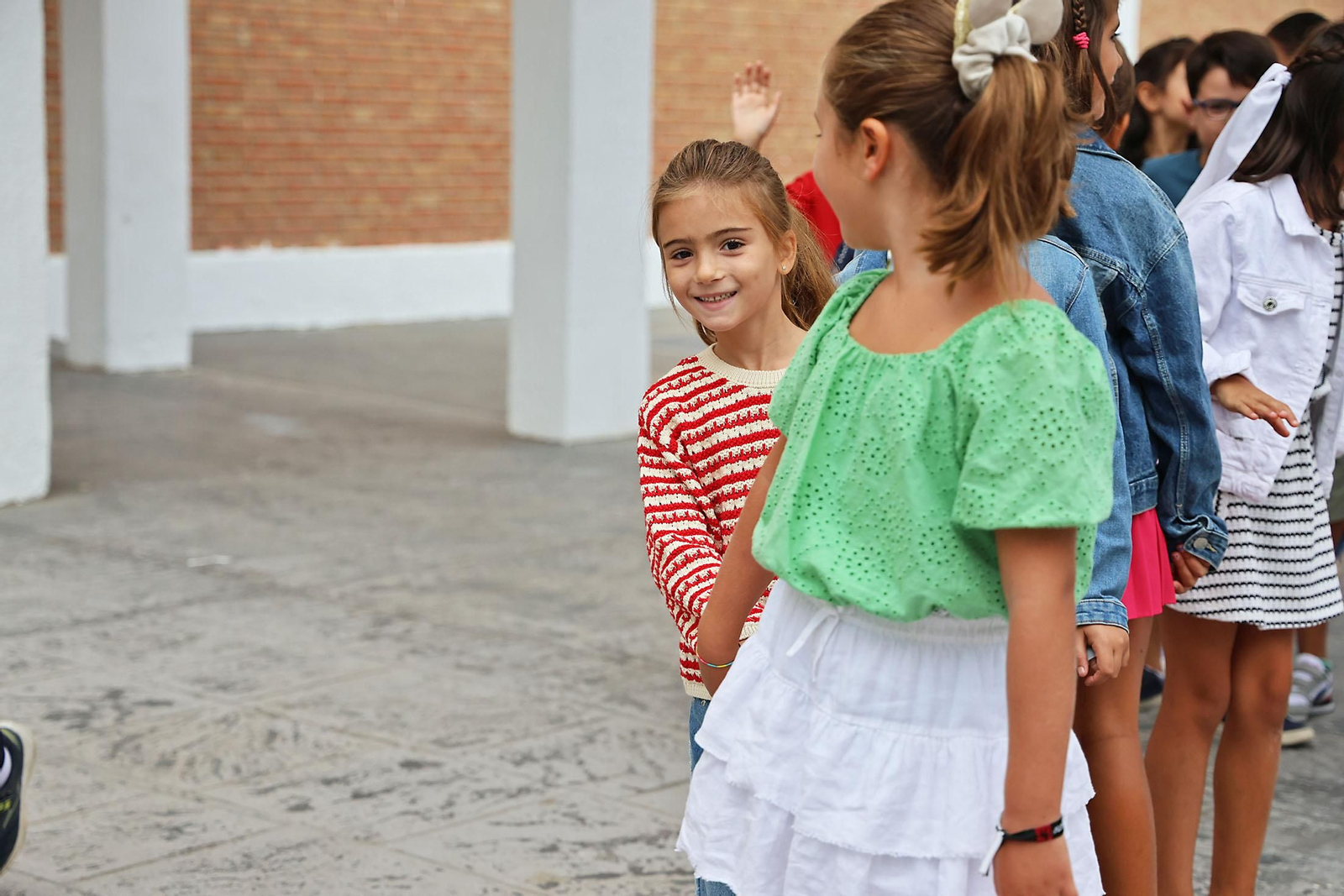 Las imágenes de la vuelta al cole