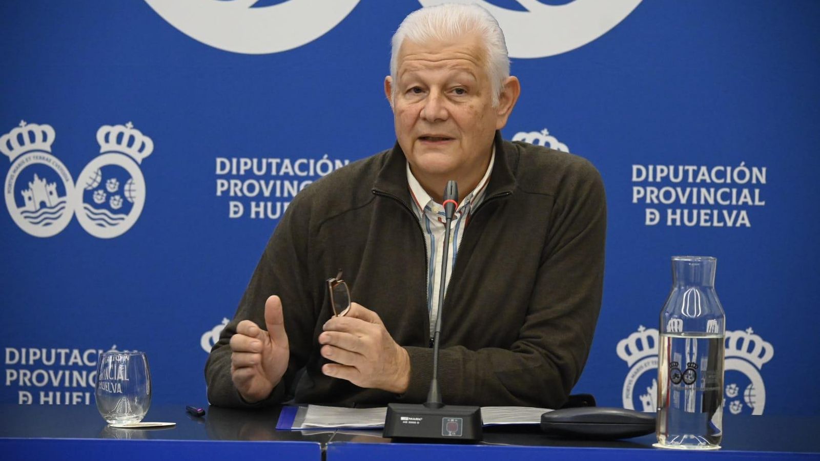 Juan Antonio Márquez, presidente del Consejo Económico y Social de la Provincia de Huelva.