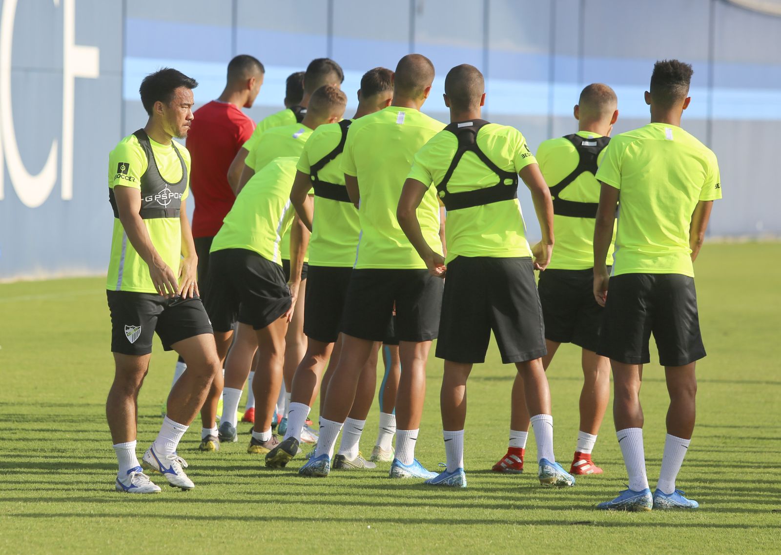 Las fotos del entrenamiento del Málaga en el Anexo de La Rosaleda