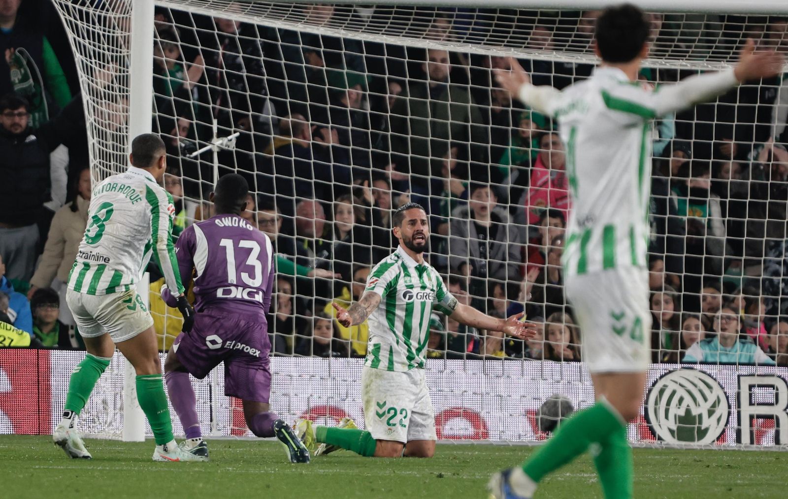 Las imágenes del Betis - Alavés