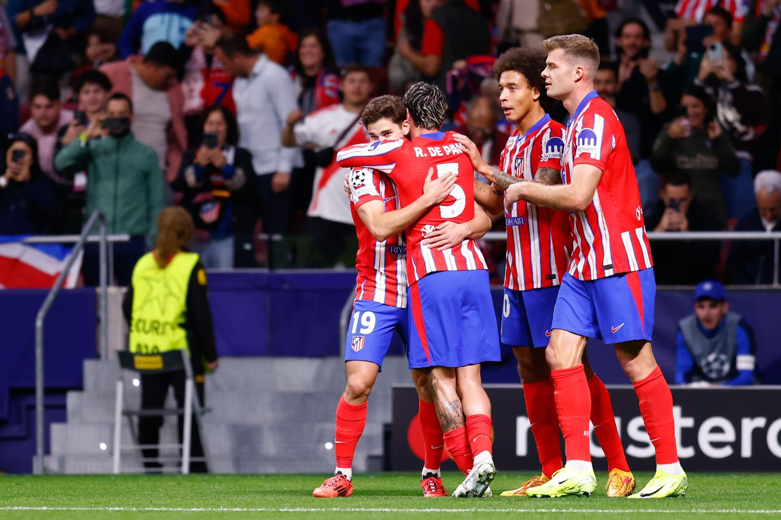 Las mejores imágenes del Atlético de Madrid en su duelo contra el Lille