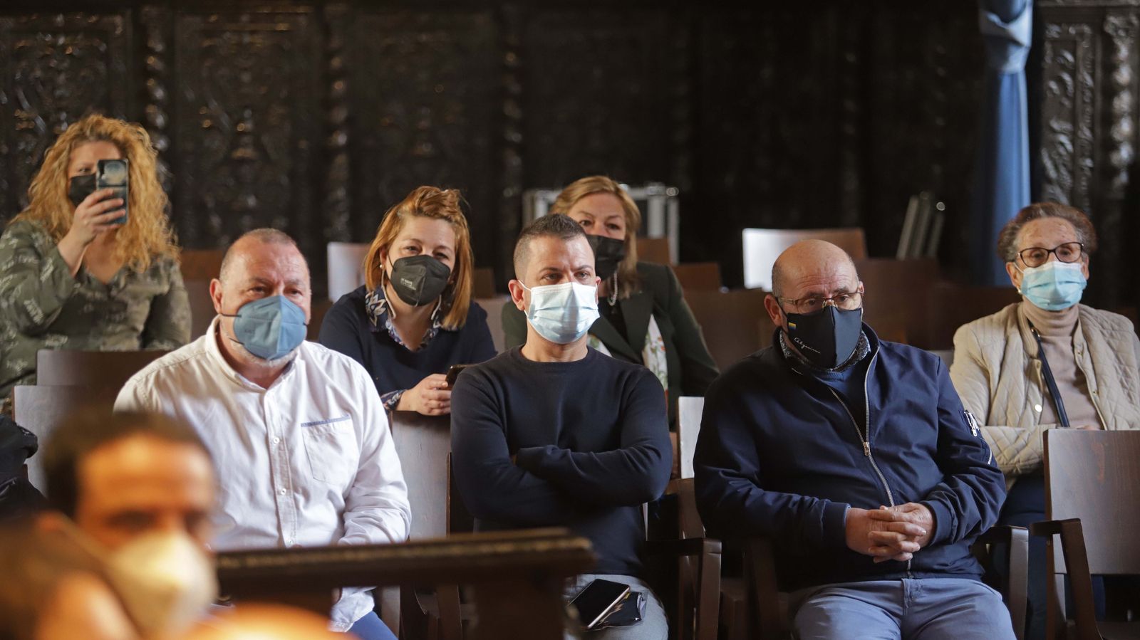 Fotos de la imposición de la insignia de Algeciras a El Lolo
