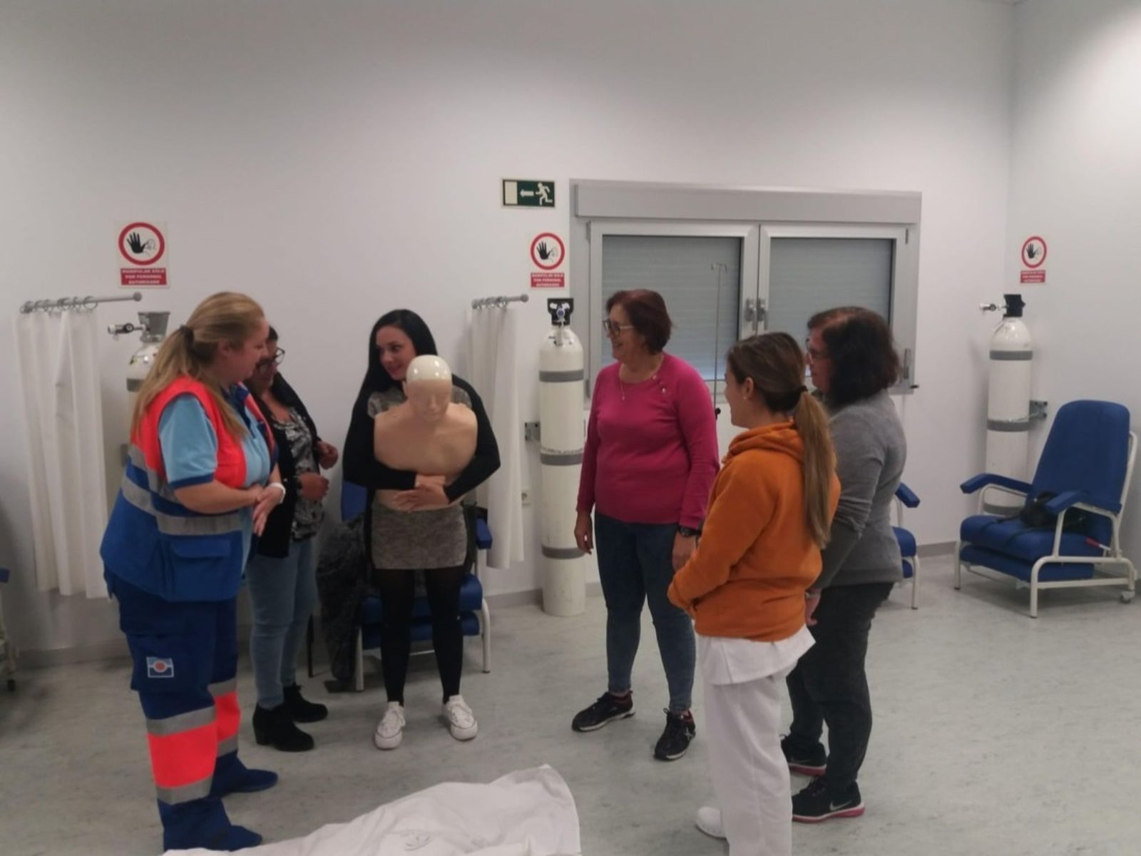 Uno de los talleres celebrados.