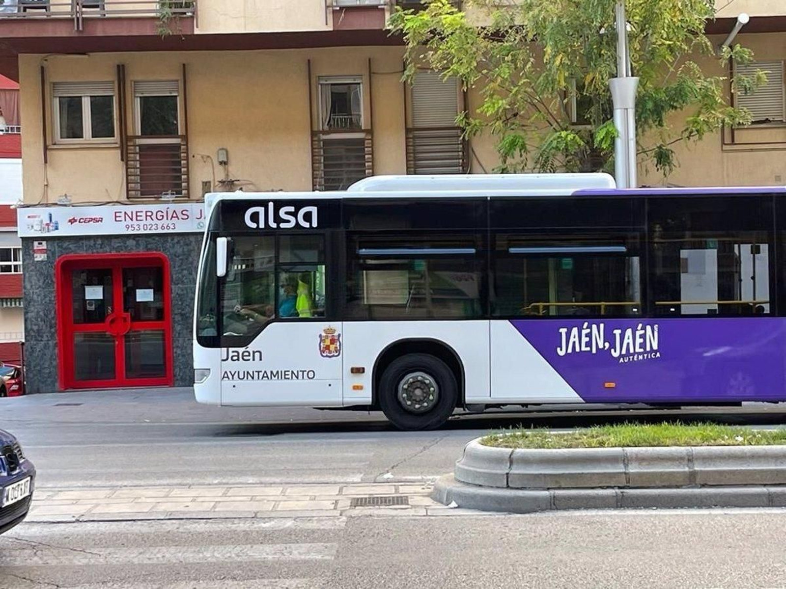 Autobús urbano de Jaén.