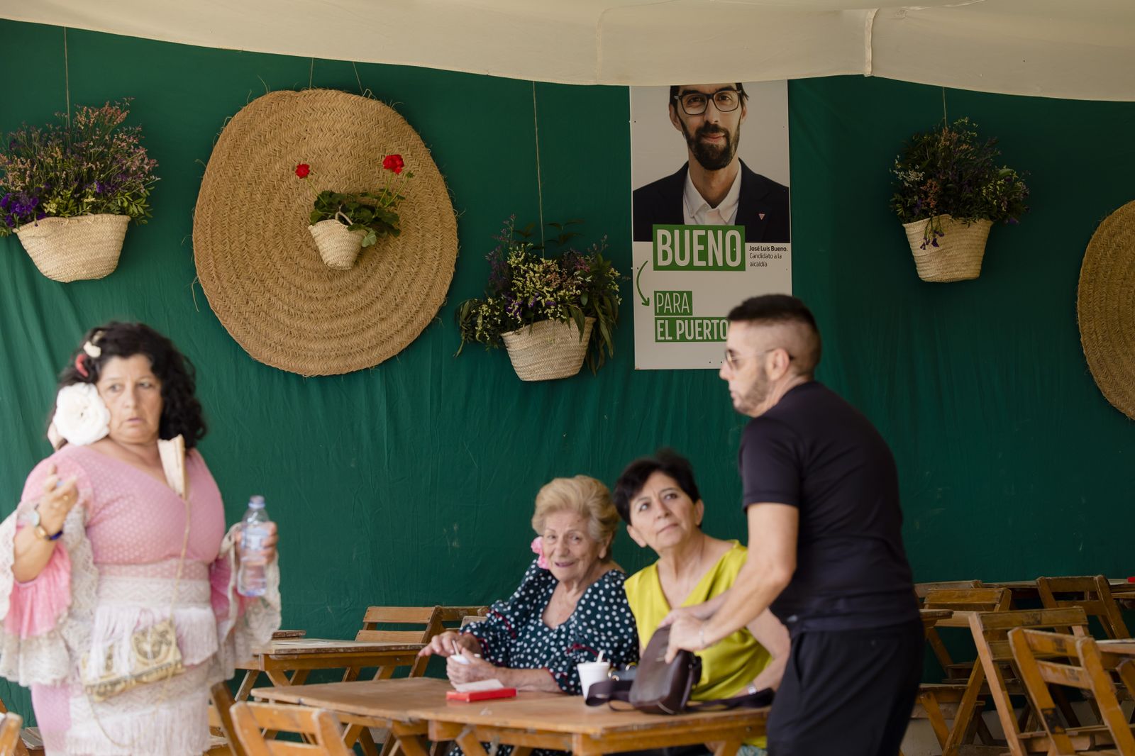 Primer día de la feria del Puerto de Santa María en imágenes