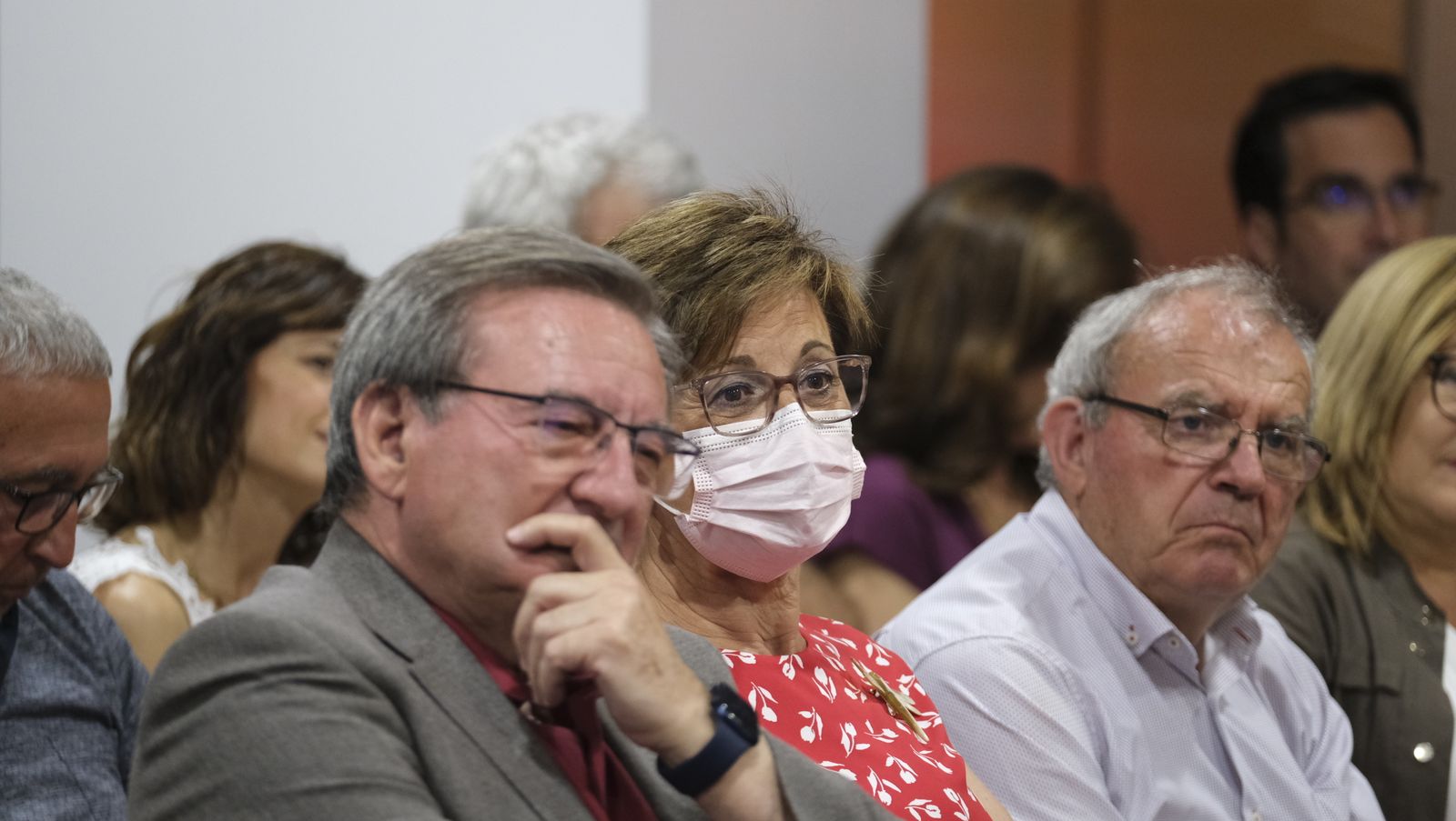 Imágenes de la conferencia de la Ministra de Justicia, Pilar Llop, en el Aula de Cultura Socialista.