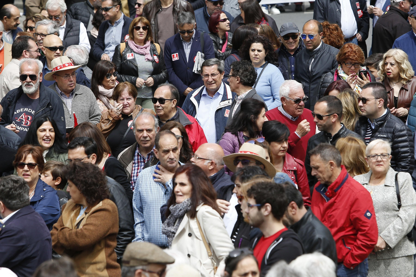 La manifestación del Primero de Mayo de Granada, en imágenes