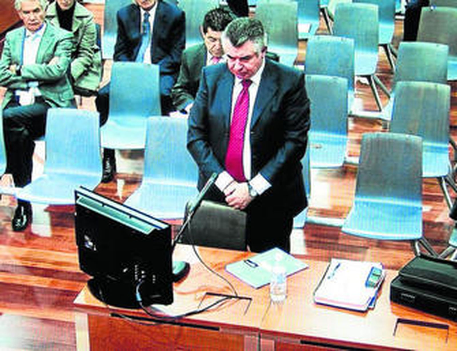 Juan Antonio Roca en su declaración antes de las navidades.