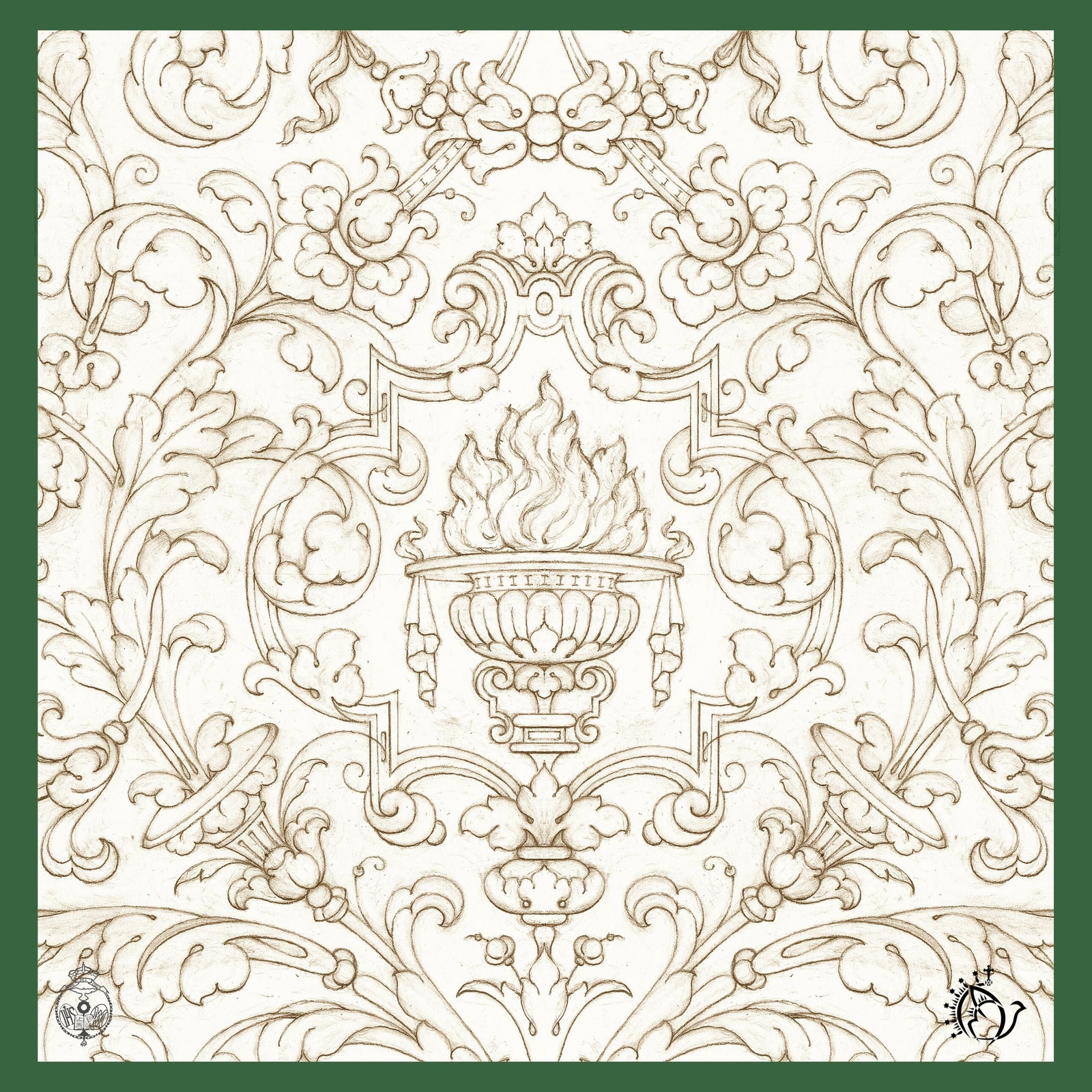 Parte central de la saya