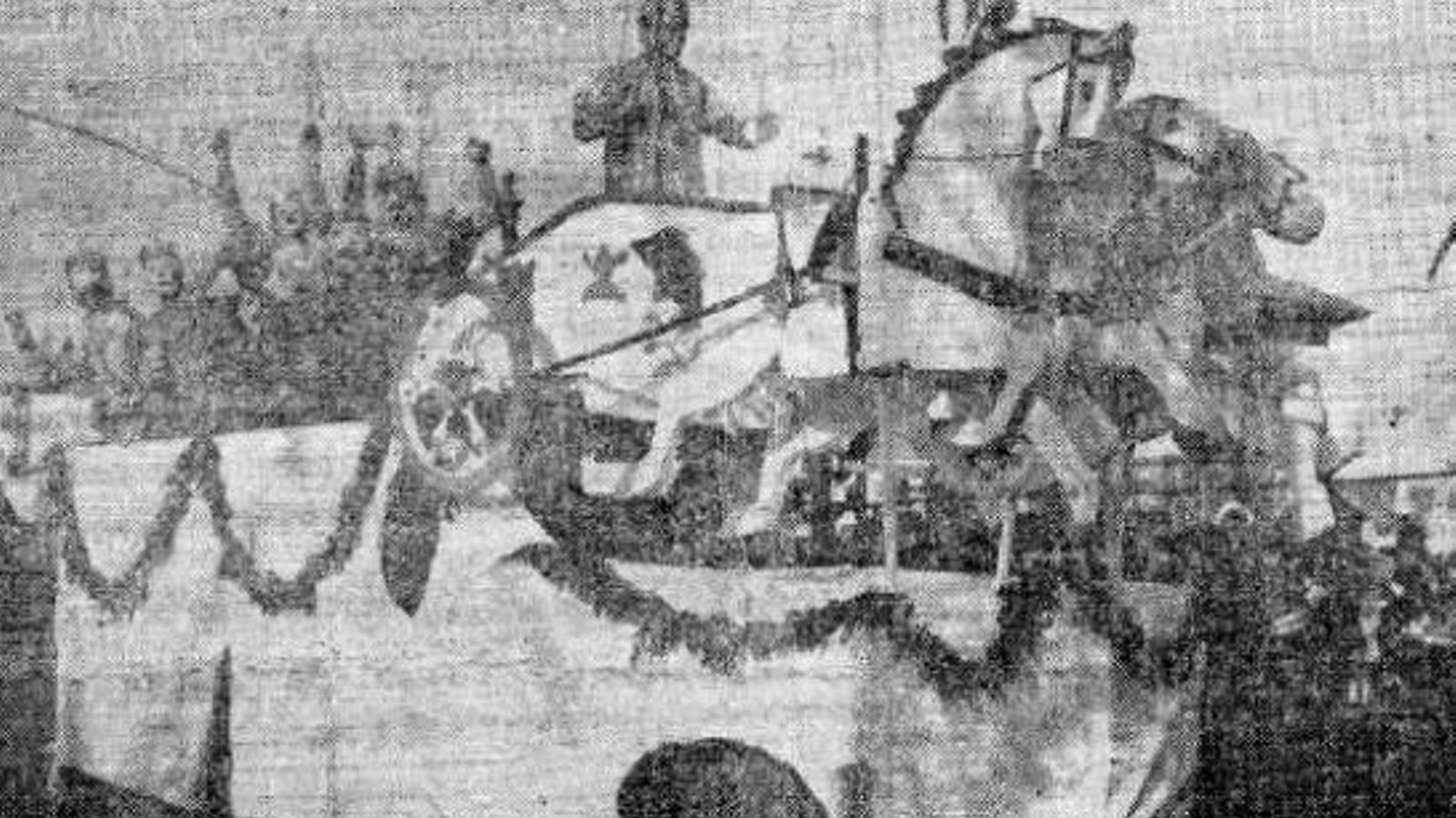 Carrozas 'Cuádriga romana'.