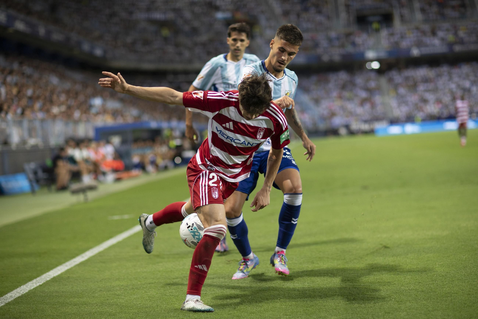 Las mejores imágenes del Málaga CF-Granada CF