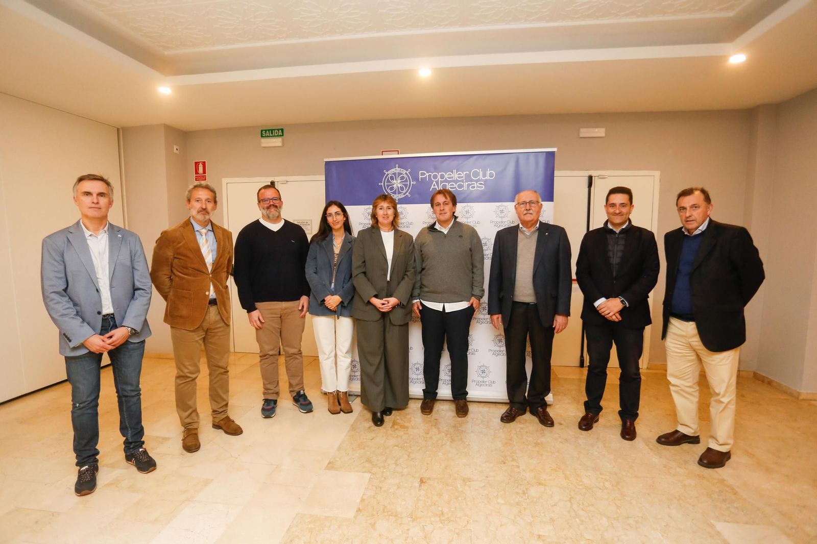 Las fotos del almuerzo coloquio del Propeller Club de Algeciras con Óscar Pernía