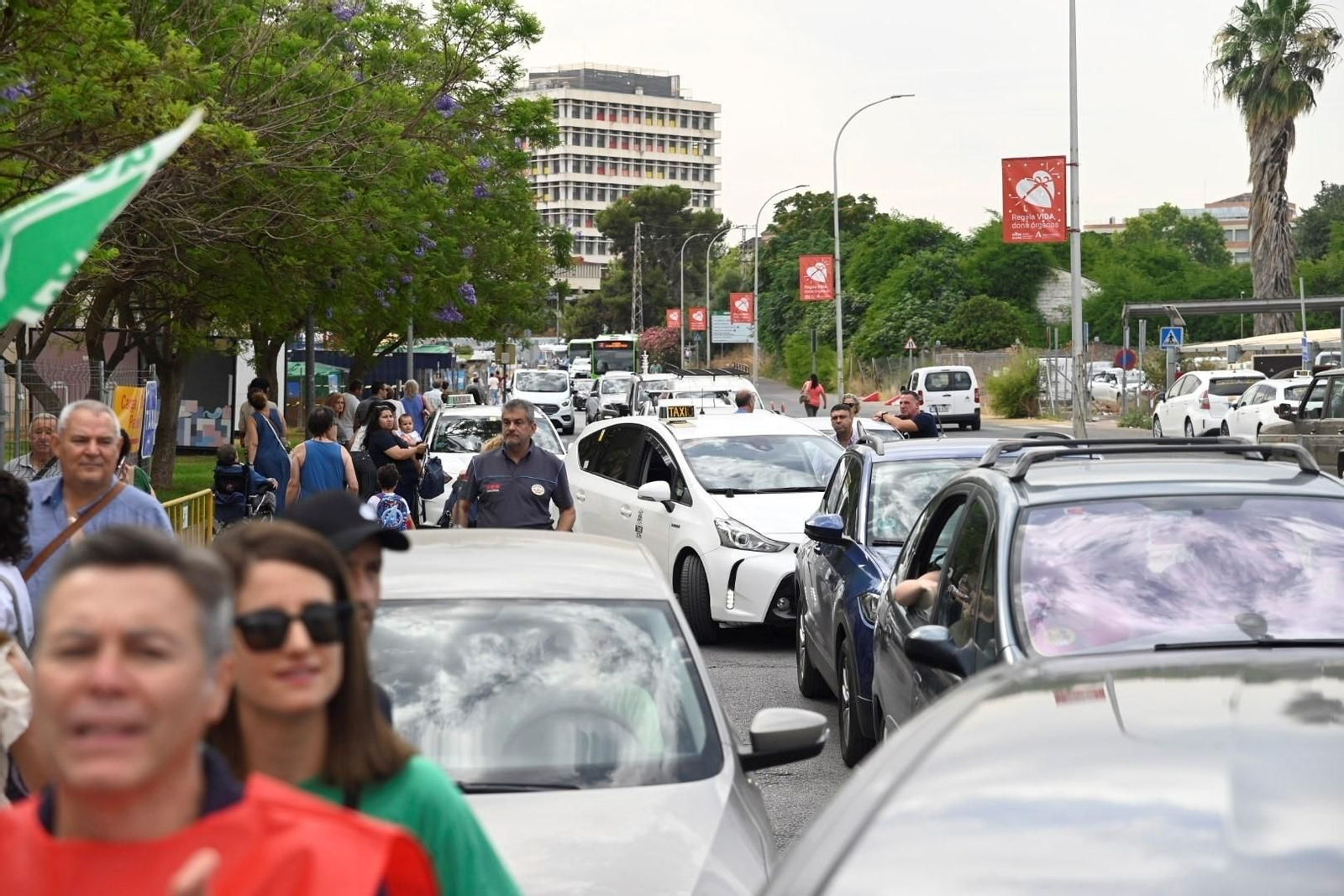 Las imágenes de la protesta de los sanitarios de Córdoba